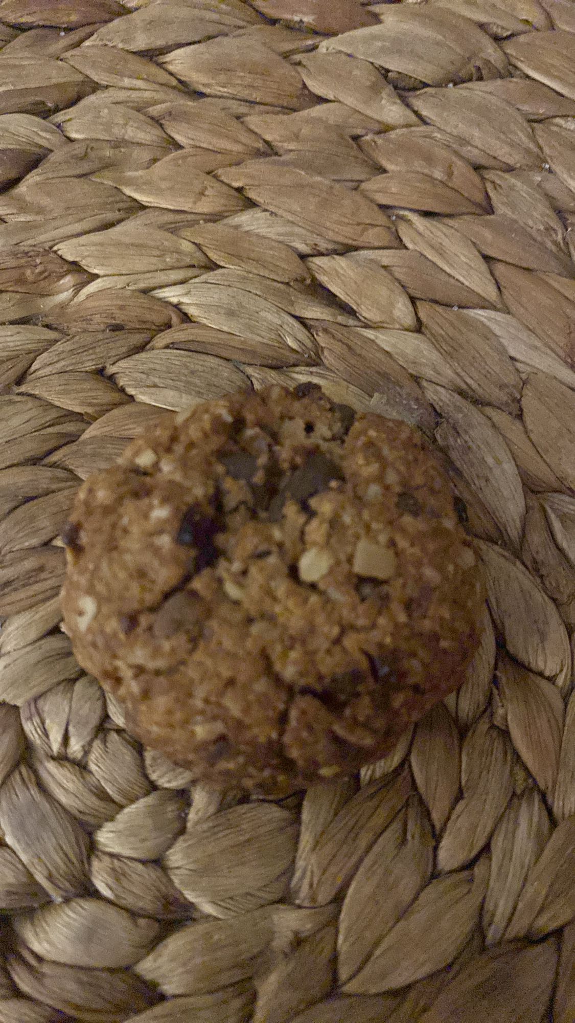 ciastko owsiane z czekoladą