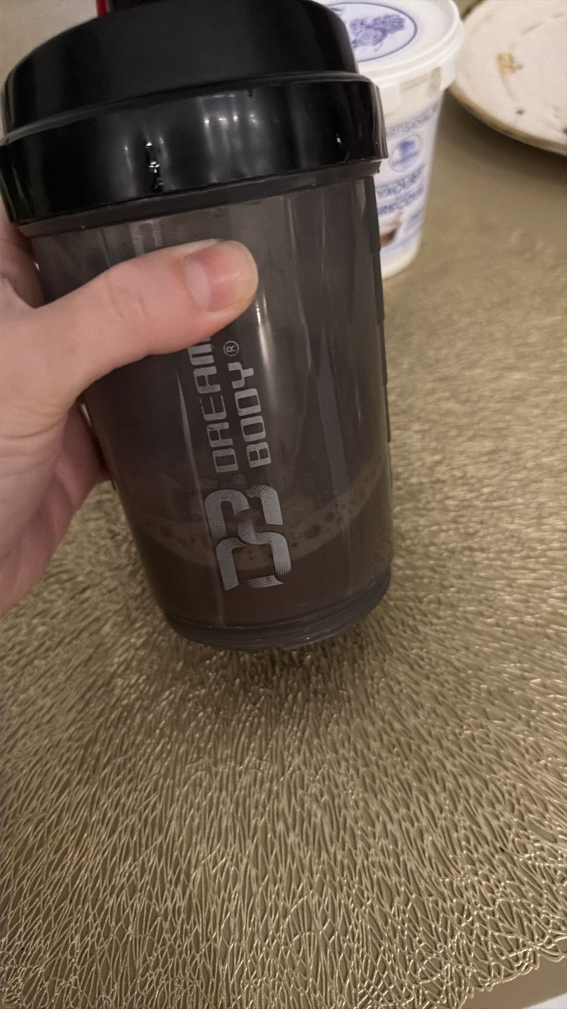 шоколадный протеиновый шейк