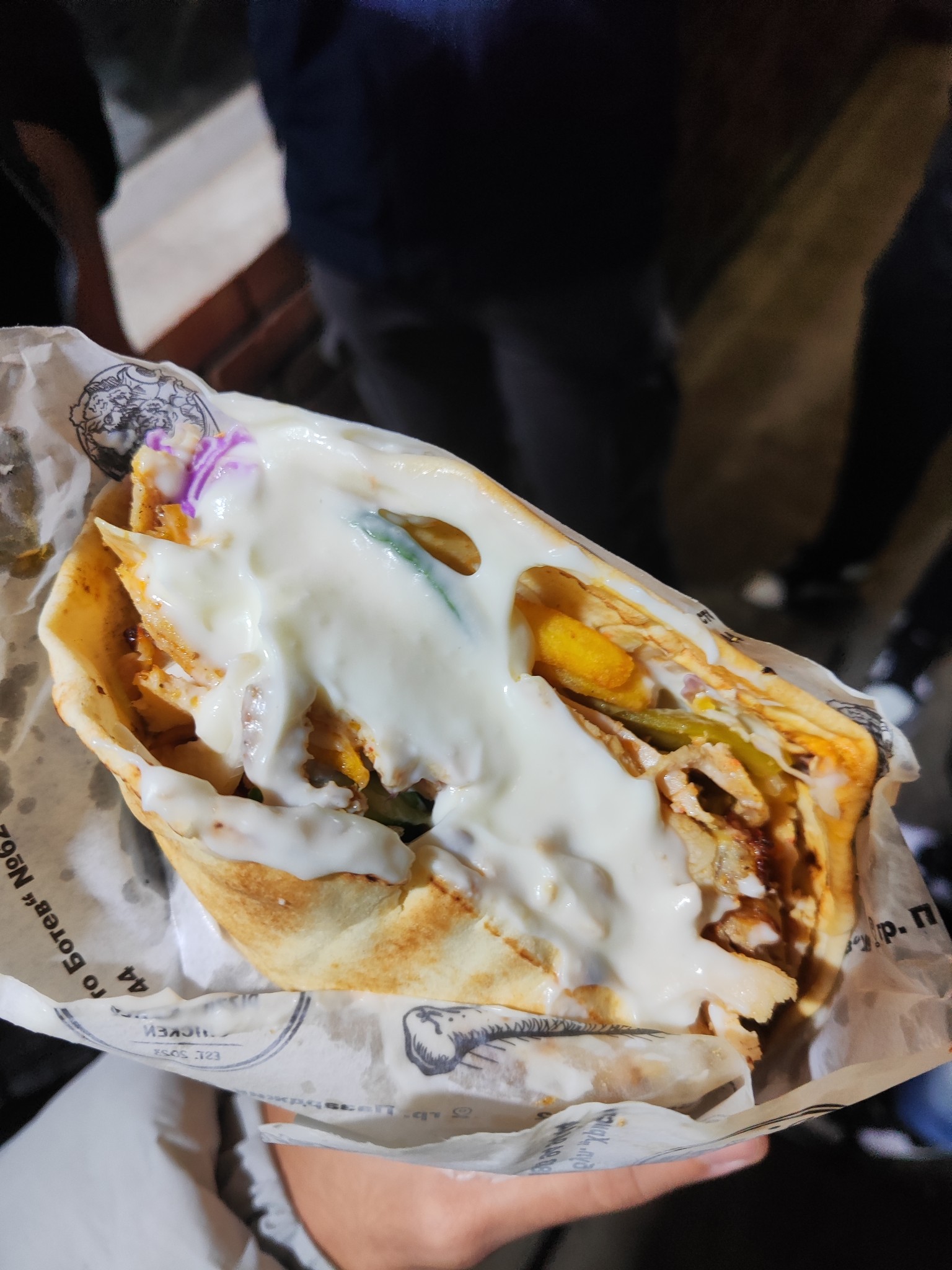 Chicken Shawarma Wrap