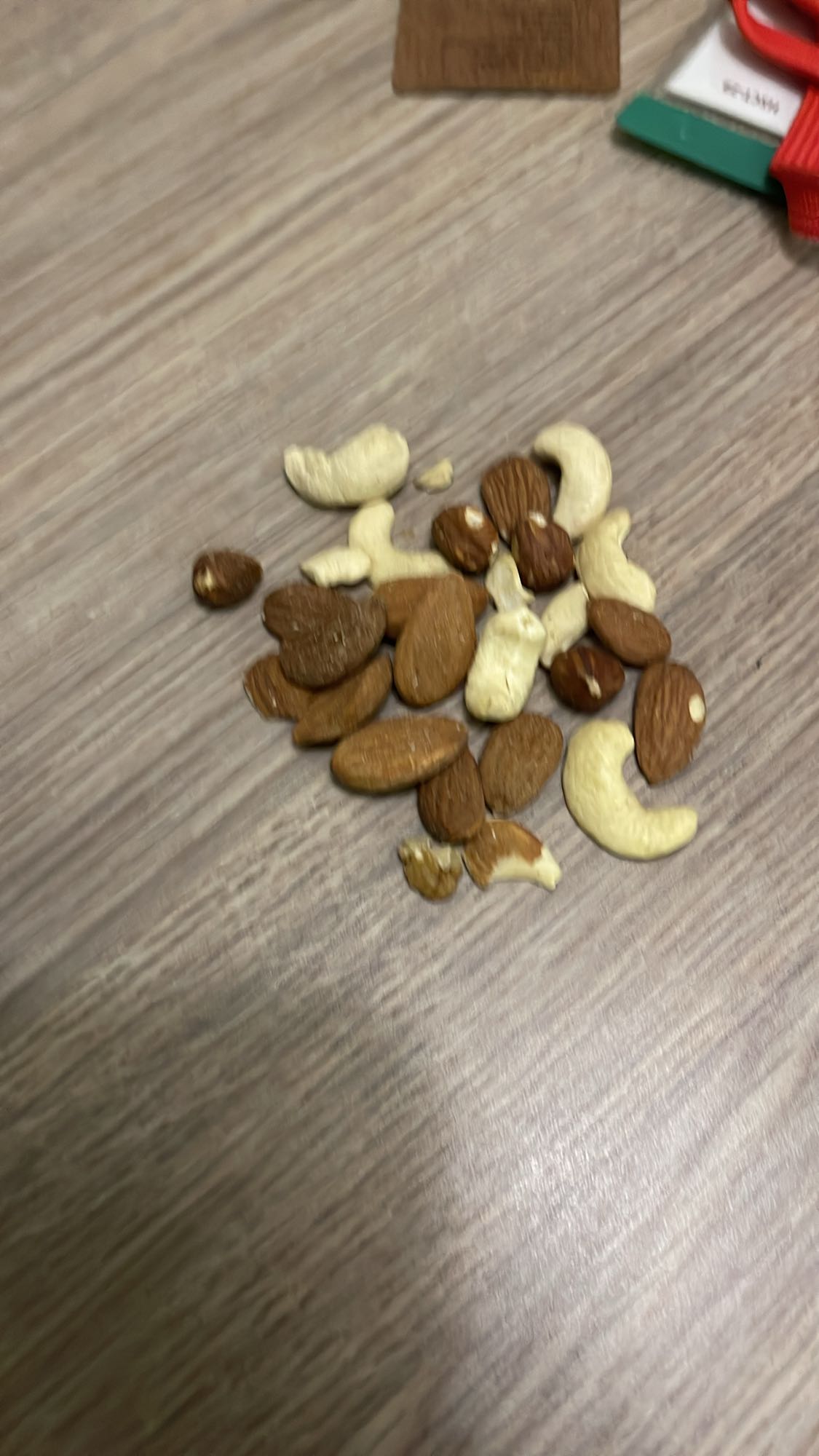 Mixed nuts snack
