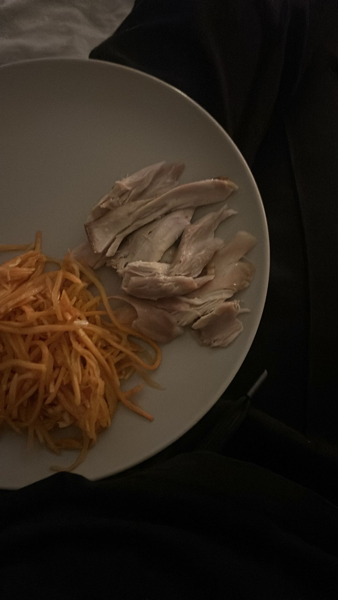 курица с морковью