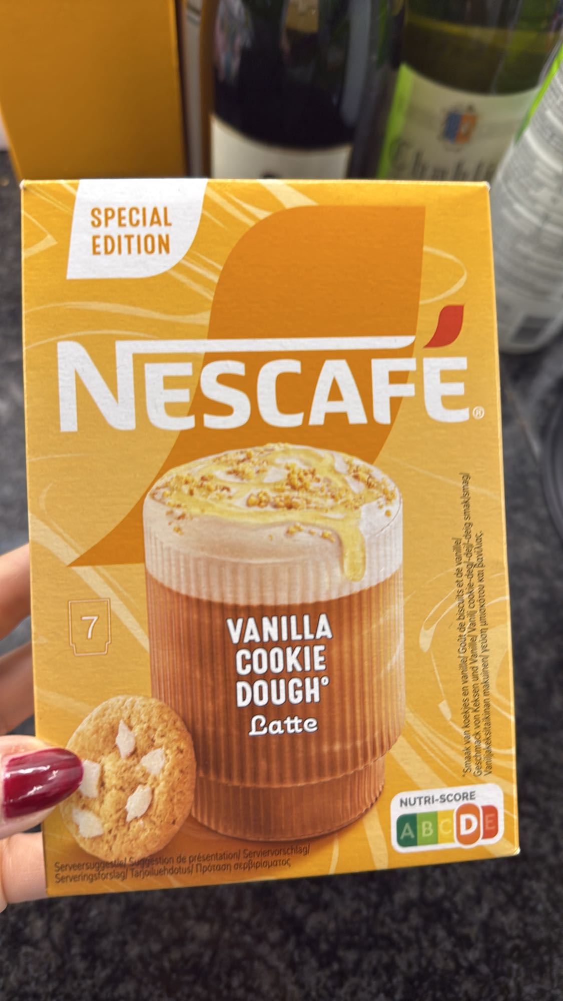 Vanille koekjes latte