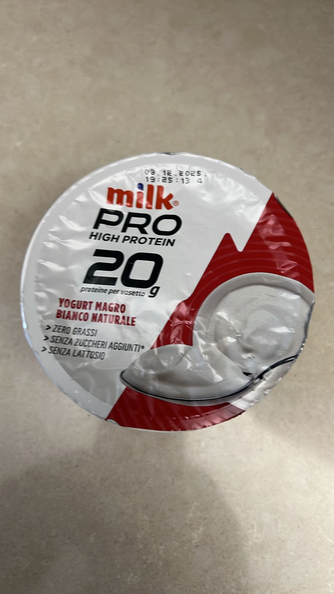 Yogurt magro proteico