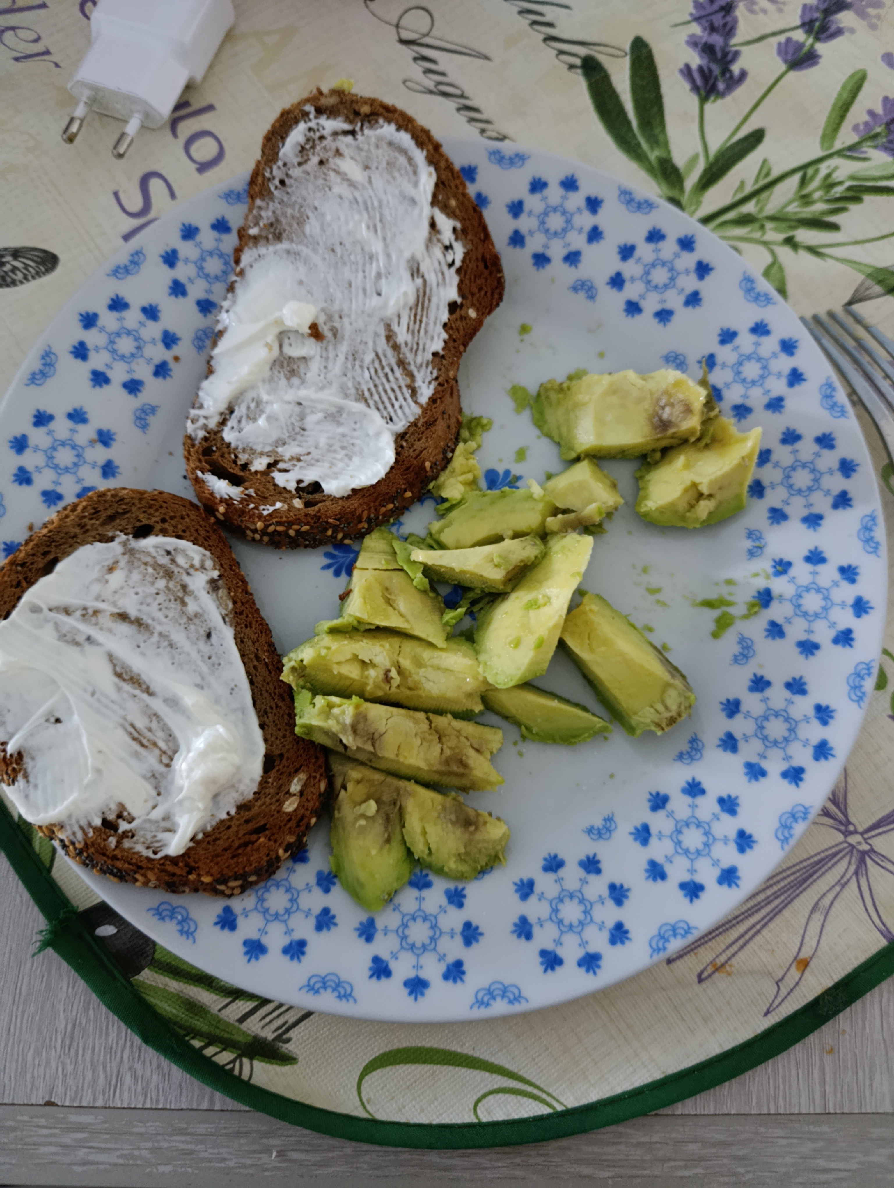 Tostadas con aguacate