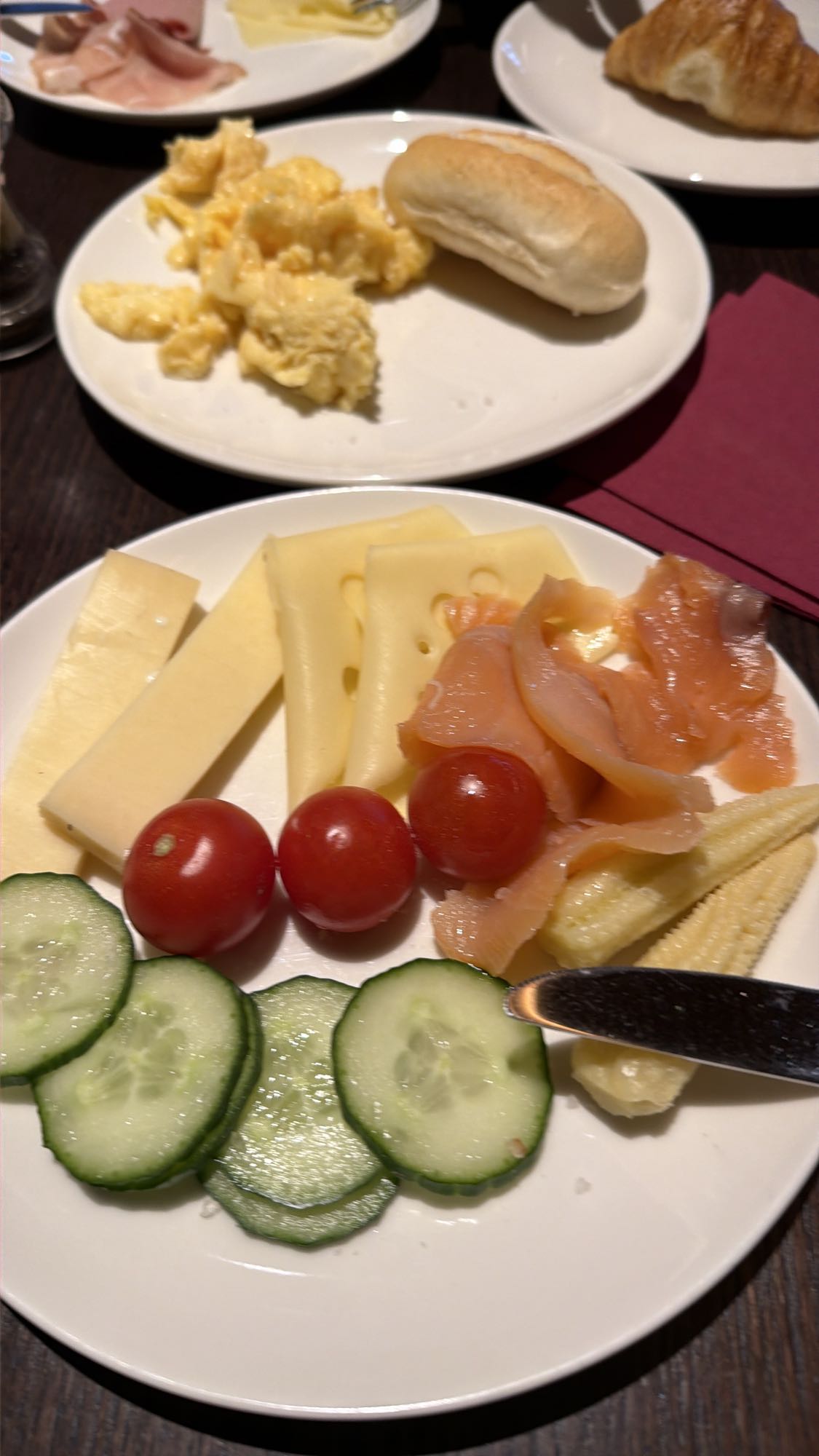 Käse & Lachs Frühstück