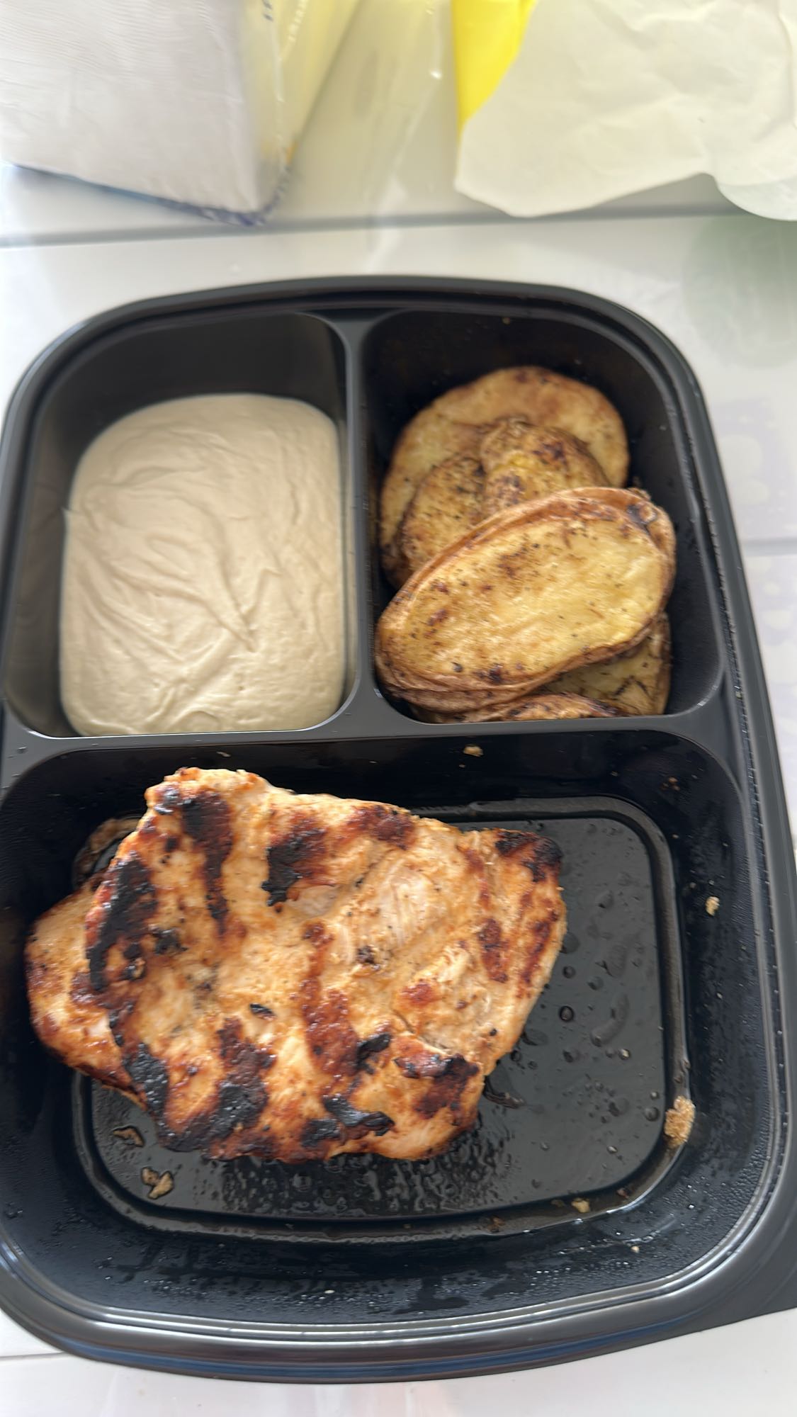 Grilled Chicken with Sides