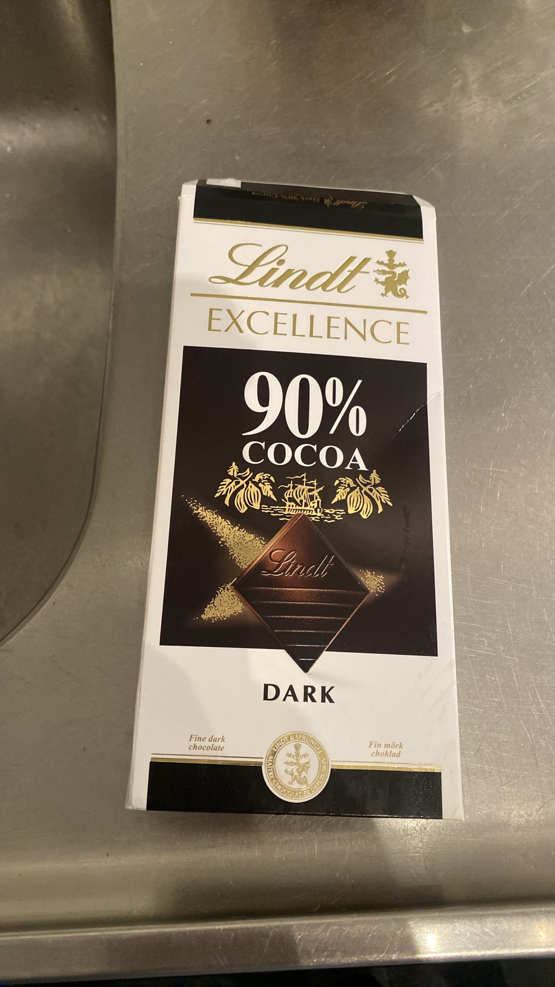 Mörk choklad 90%