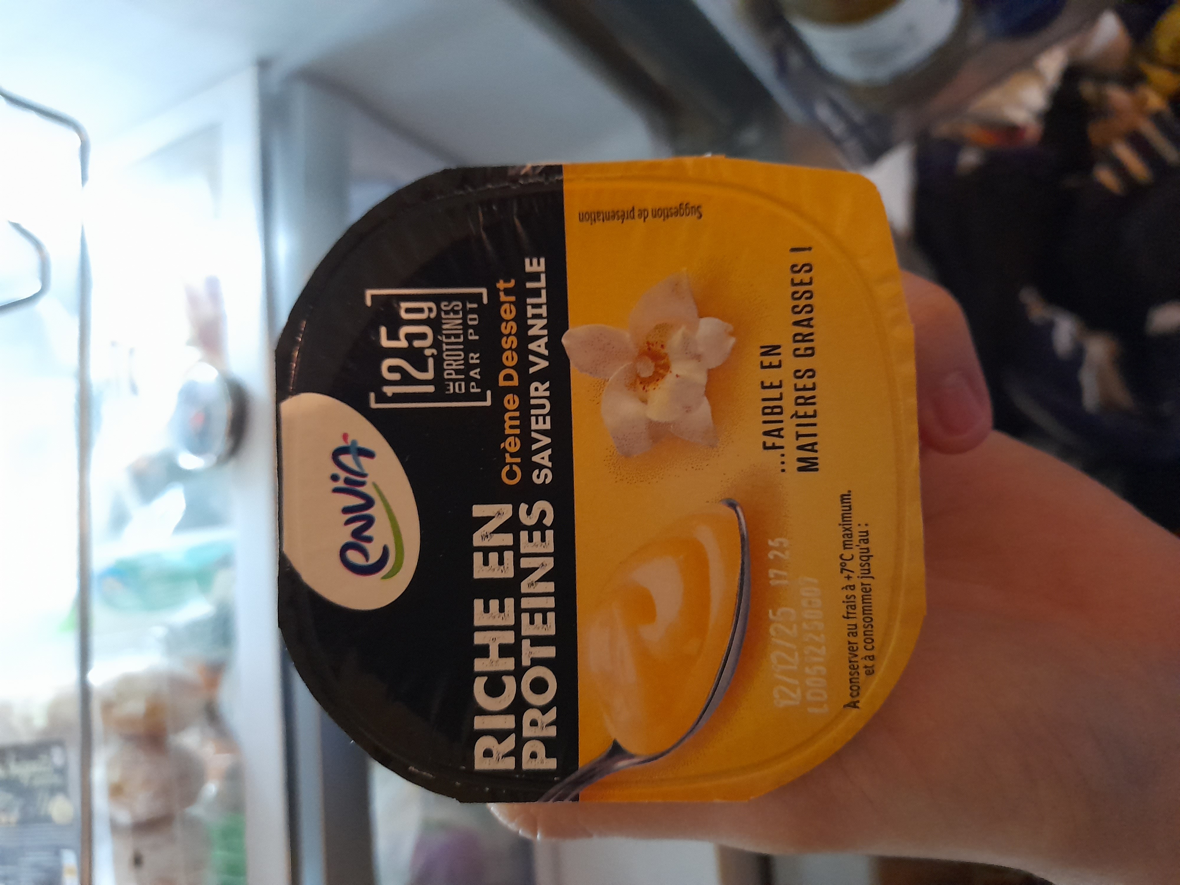 Crème dessert vanille