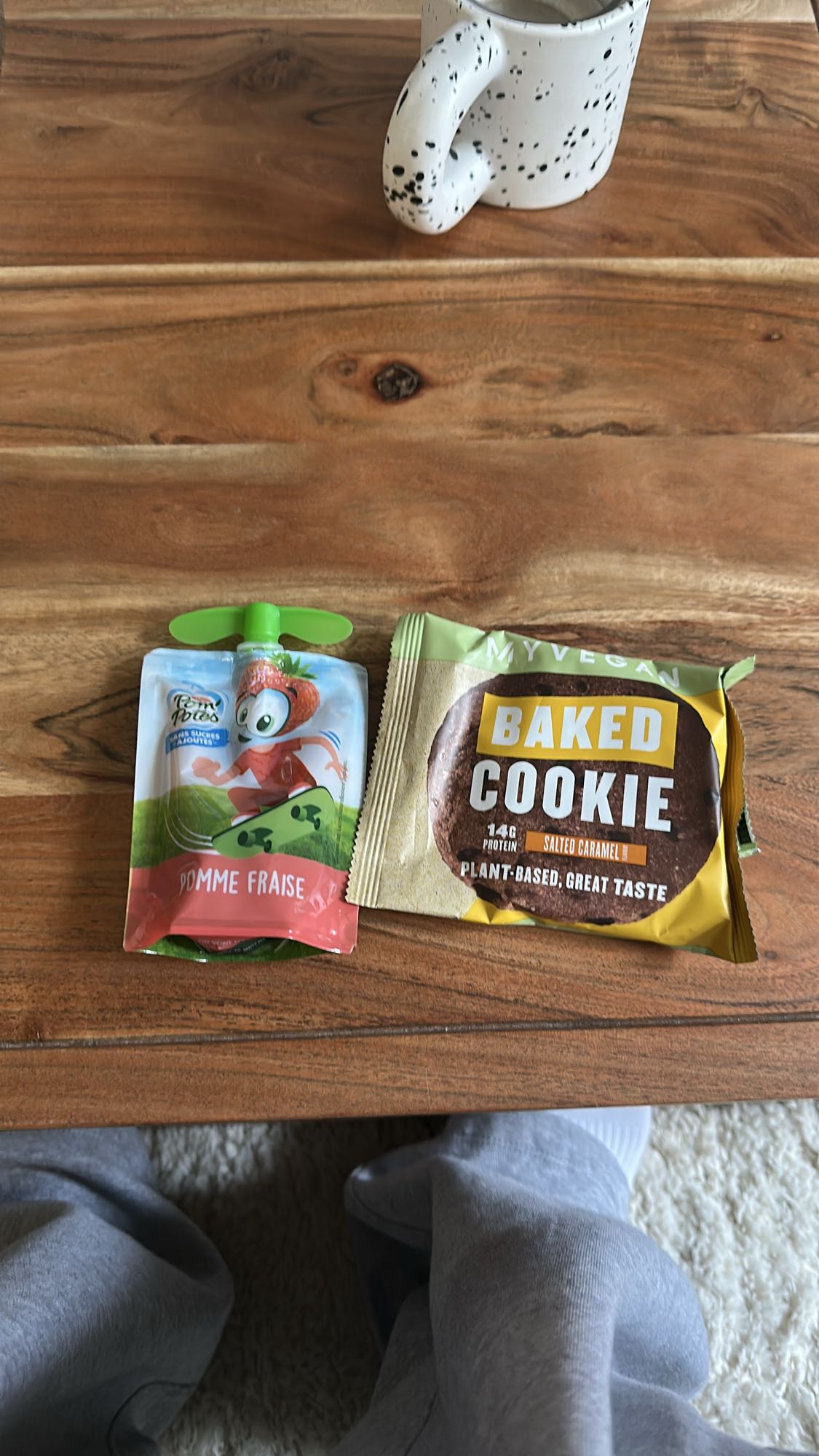 Goûter pomme cookie