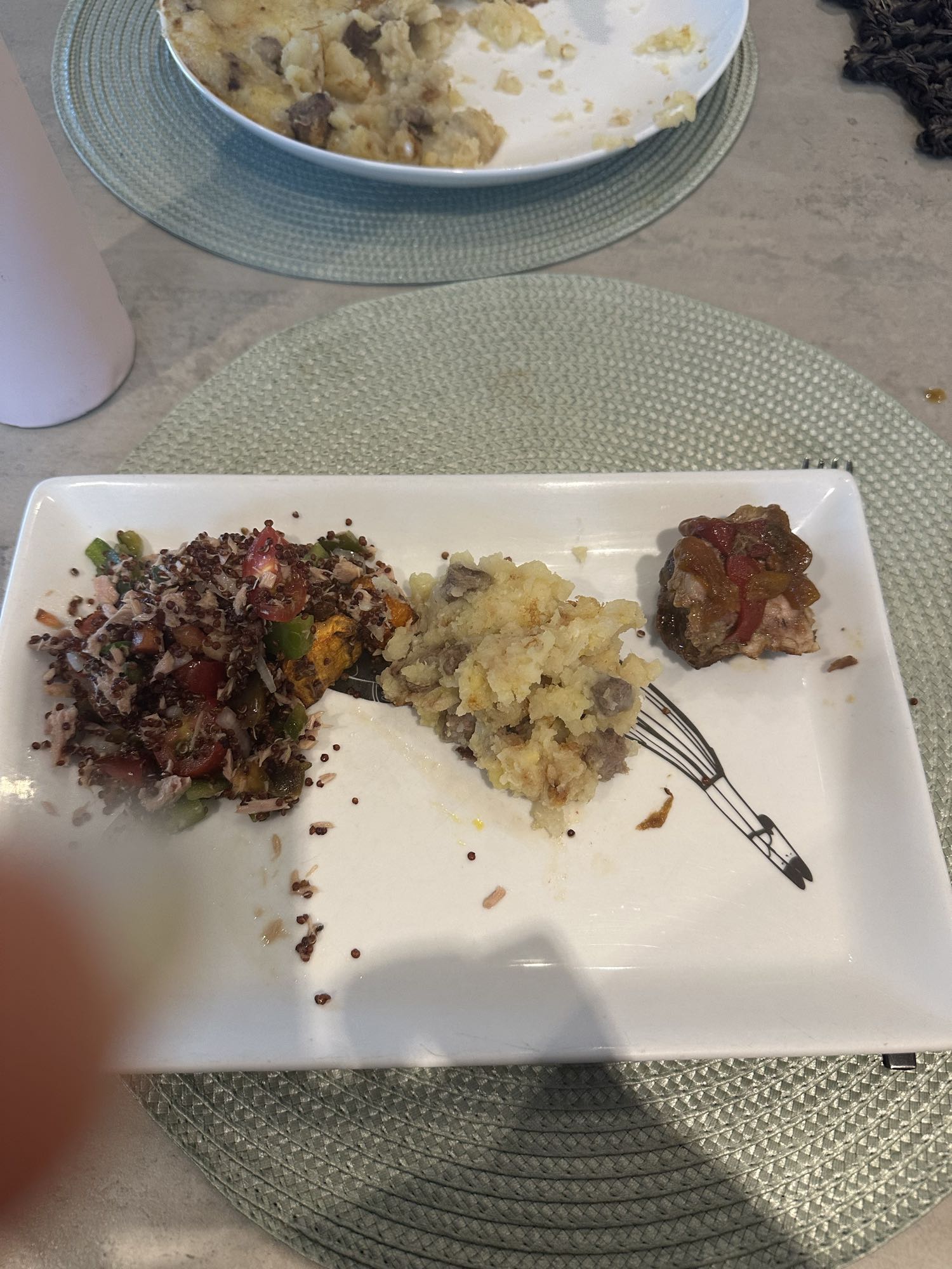 Plato variado casero