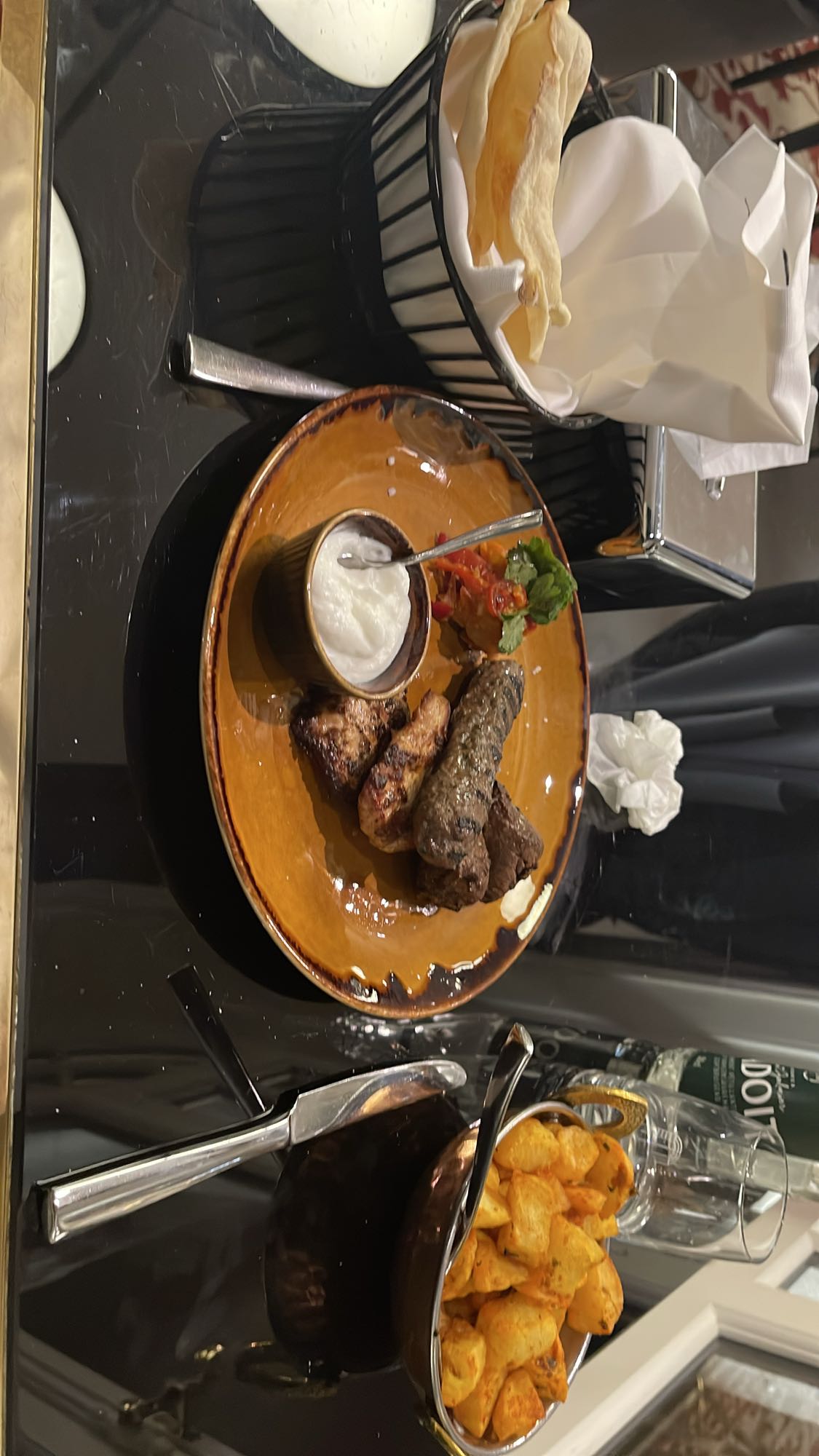 Mixed Grill with Potatoes