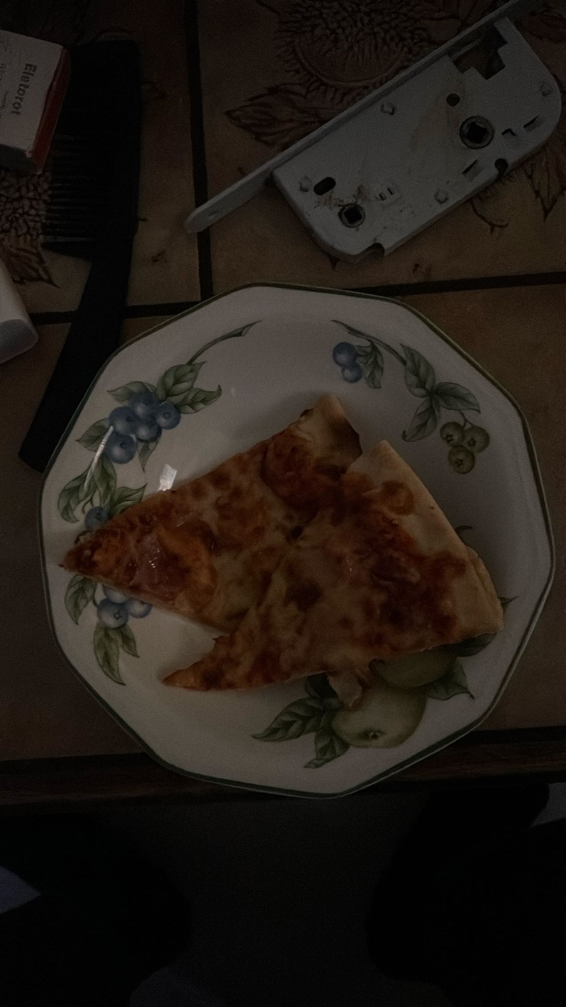 Tranches de pizza fromage