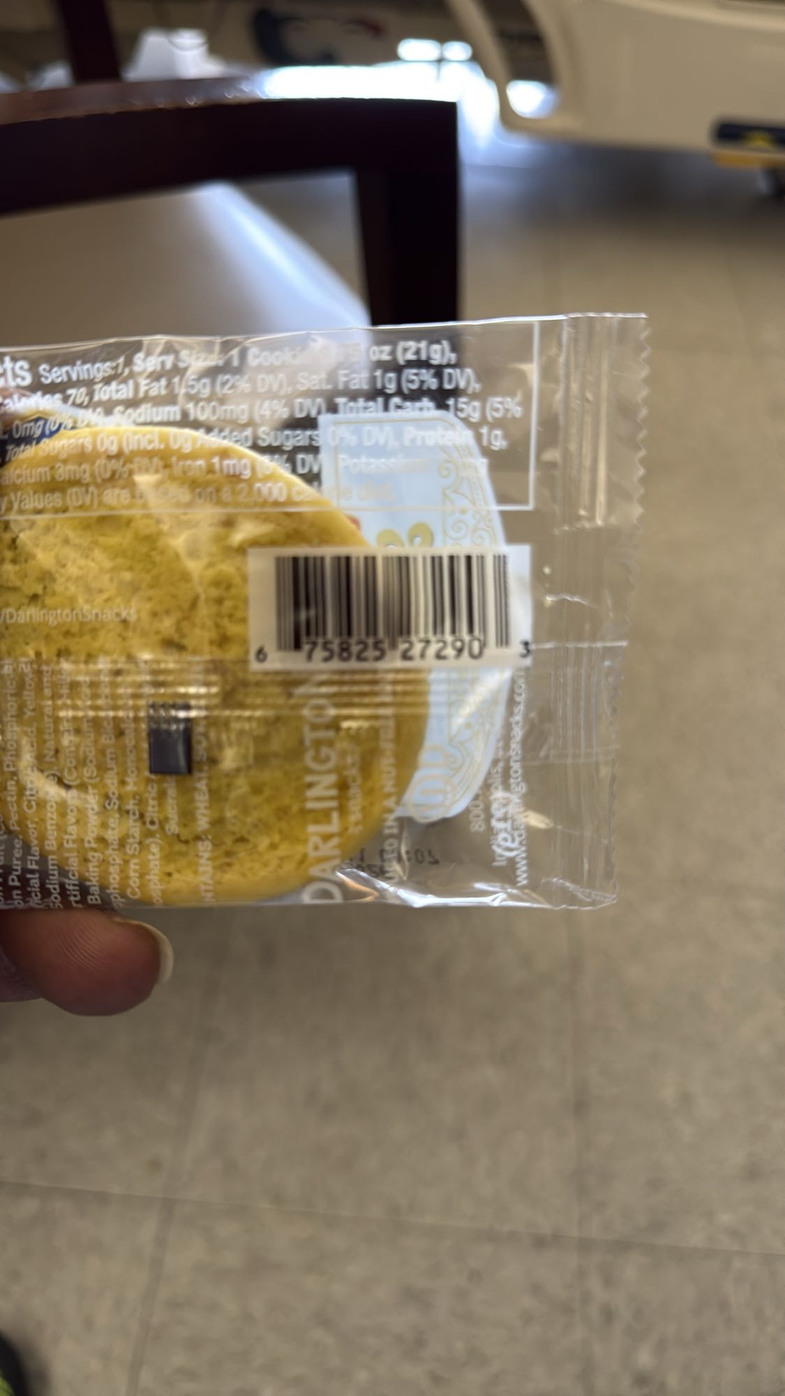 Packaged Cookie Snack
