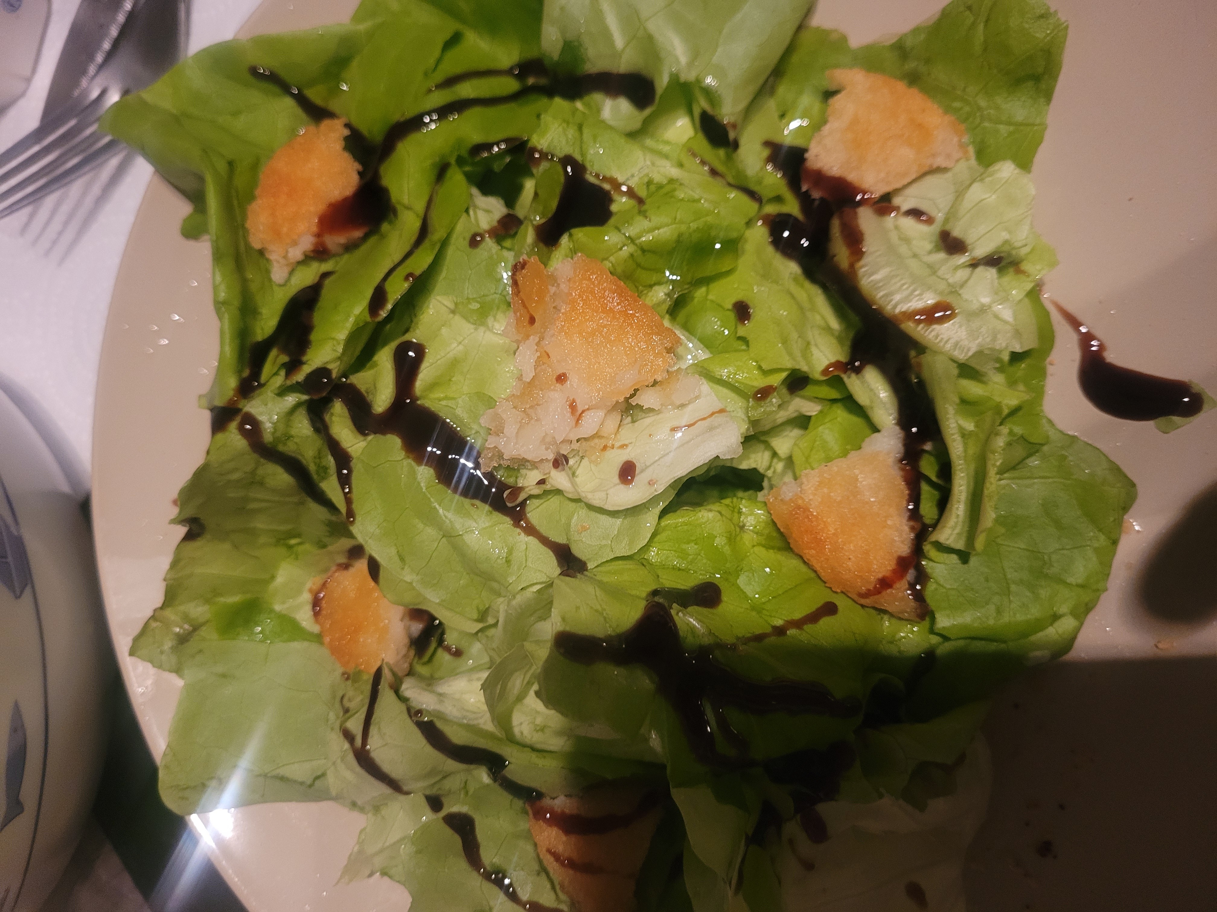 Salade verte croquante