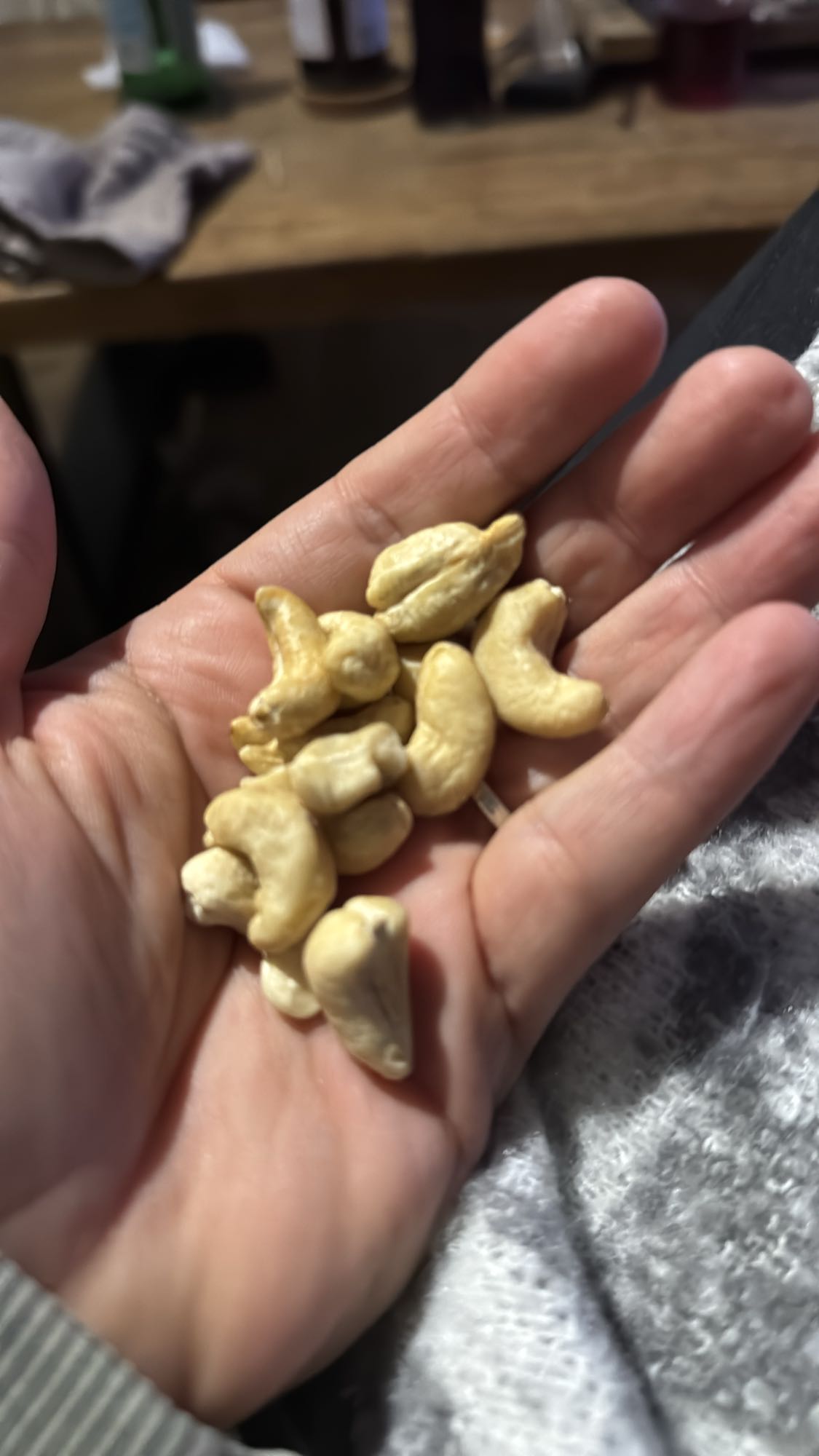 Cashewnoten snack