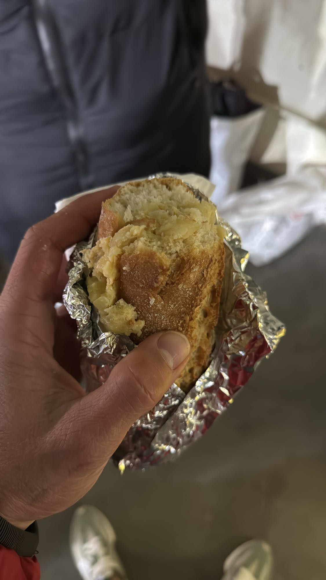 bocadillo de tortilla