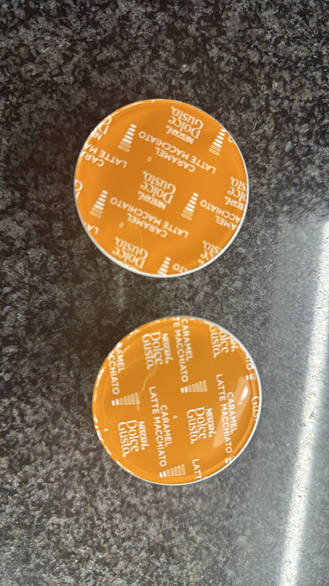 Caramel latte macchiato