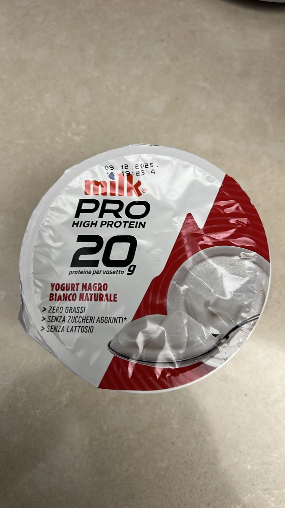 Yogurt magro proteico