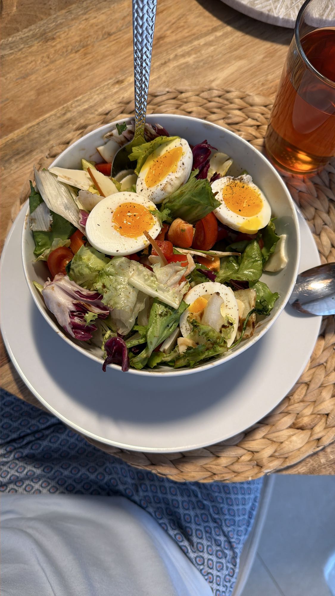 Sałatka z jajkiem