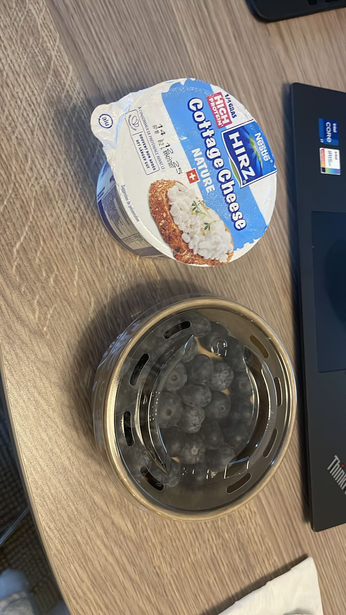 Cottage Cheese & Blueberries