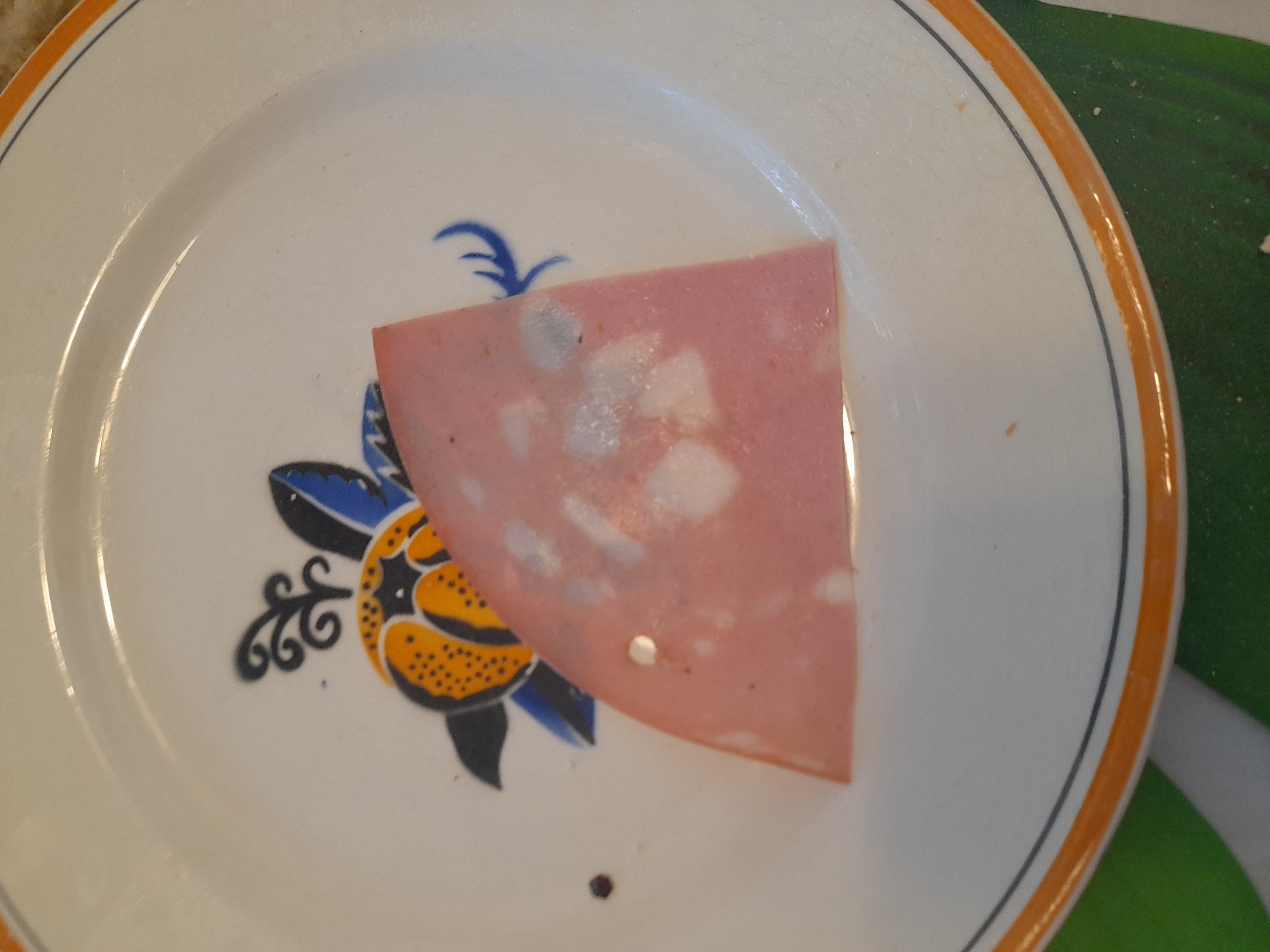 Tranche de mortadelle