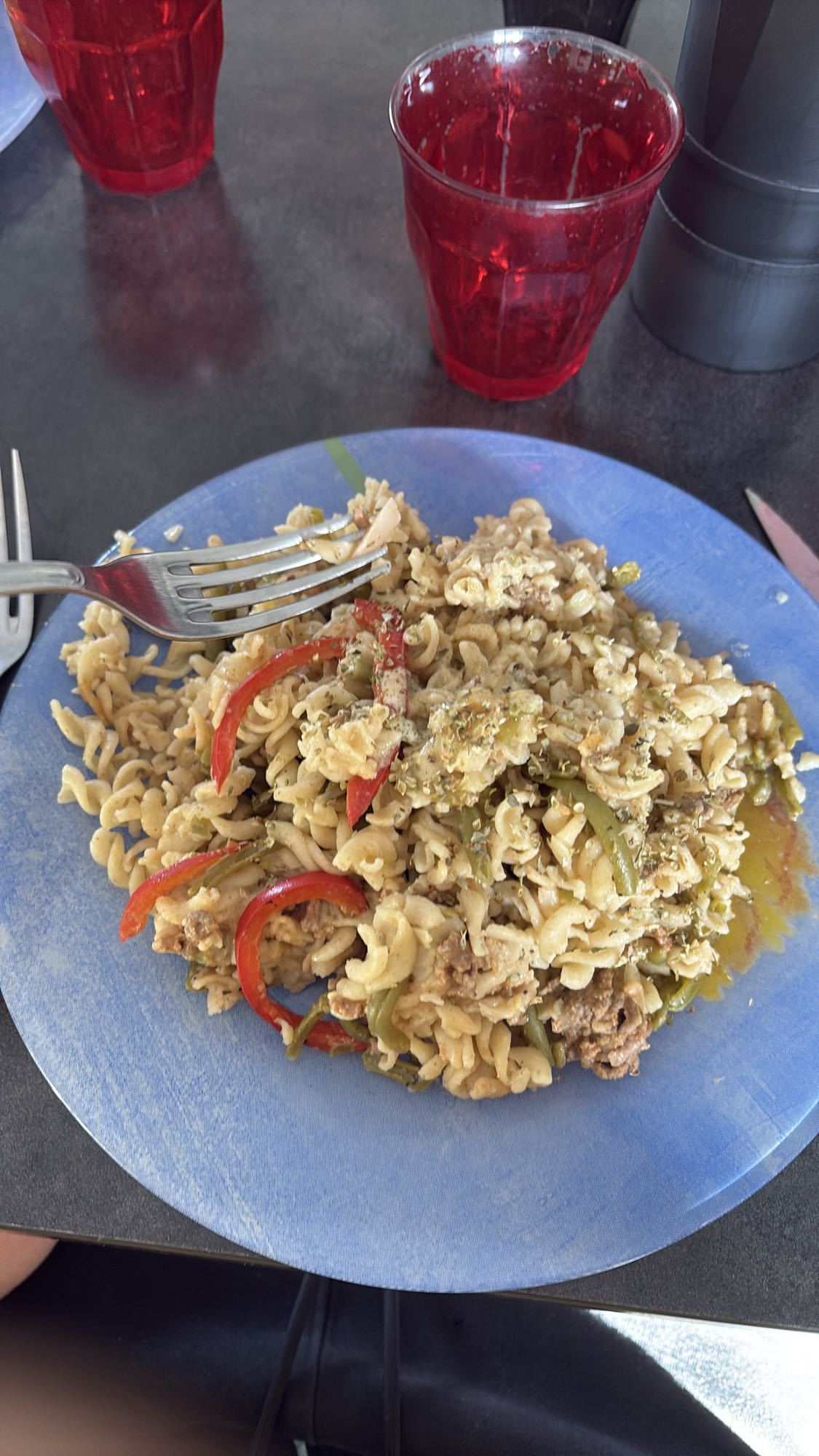 Pâtes bolognaise légumes