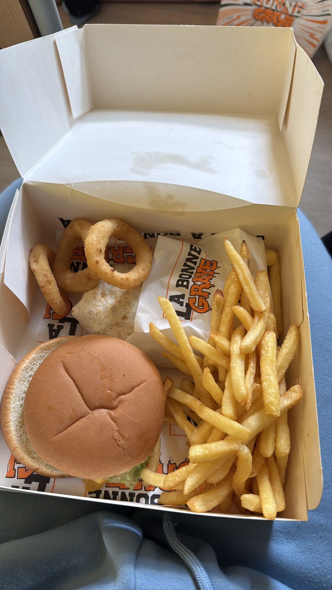 Burger Combo Box