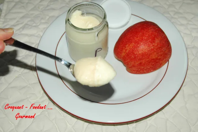 Yaourt et pomme