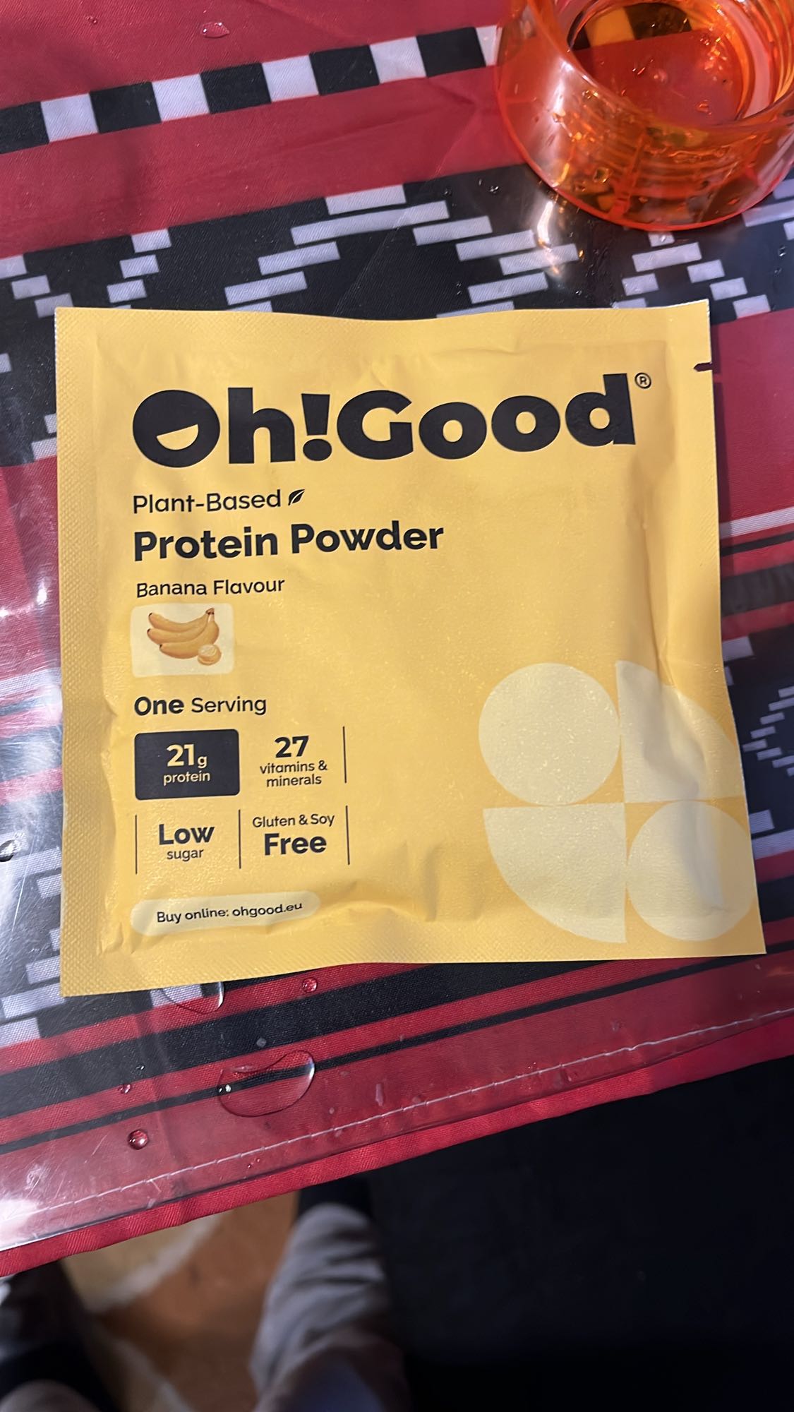 Бананов протеинов шейк