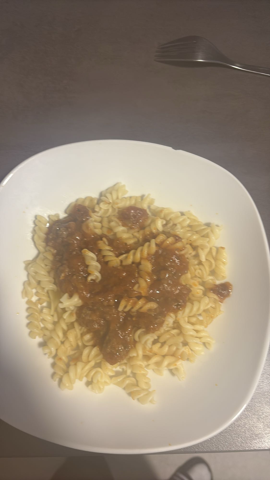 pasta met vleessaus