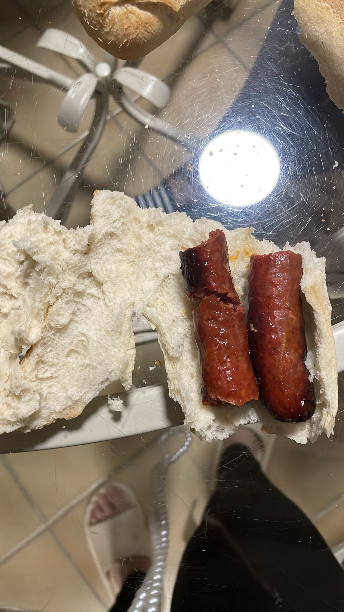 Sandwich saucisse pain