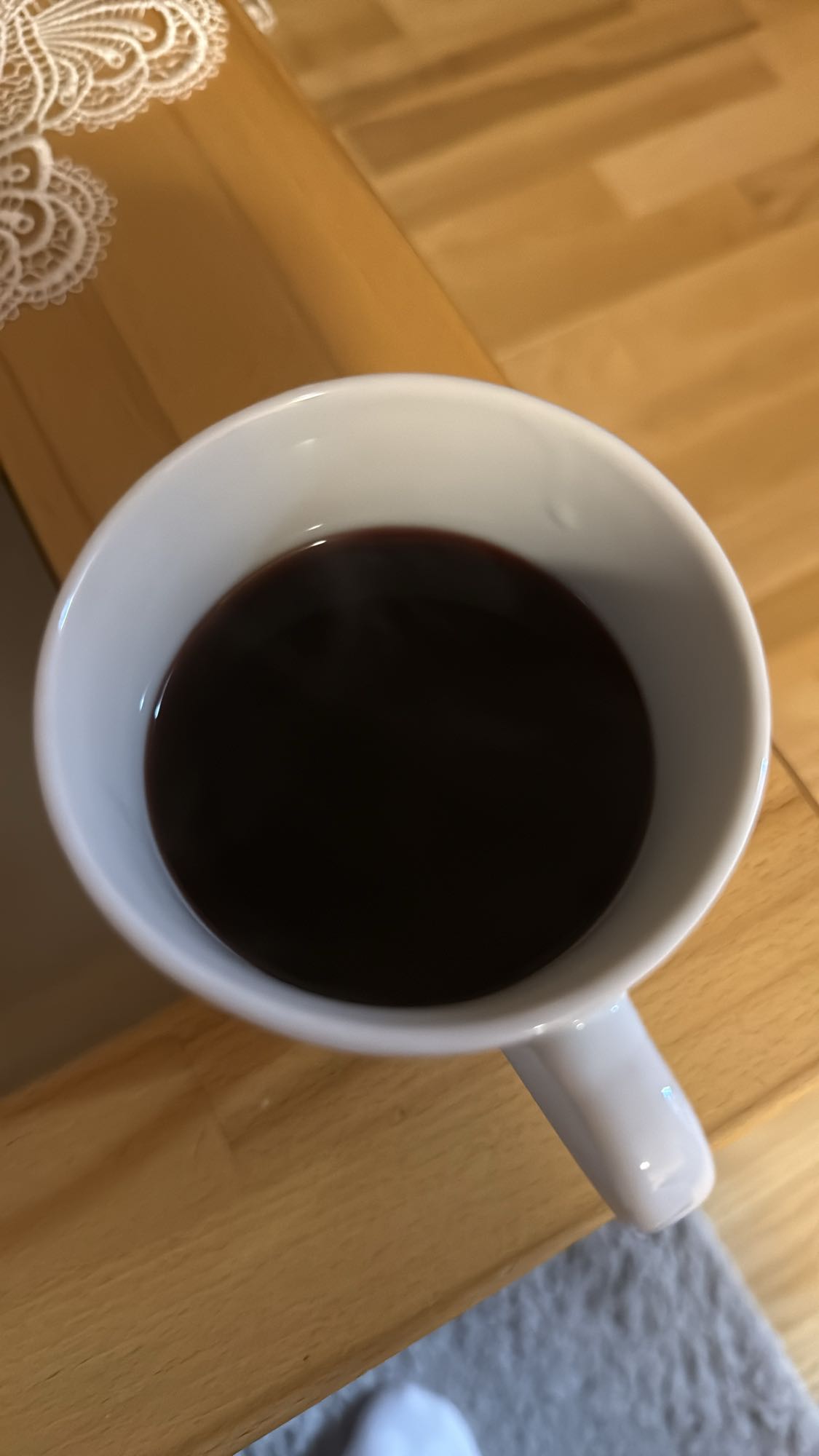 Tasse schwarzer Kaffee