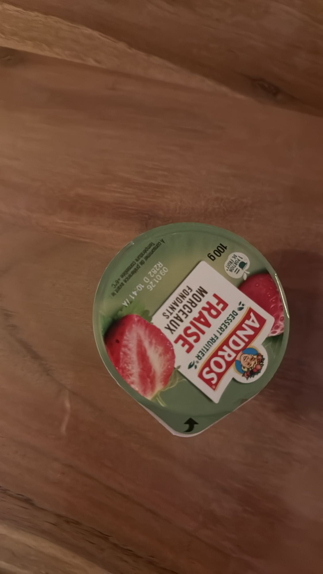 Dessert fraise Andros