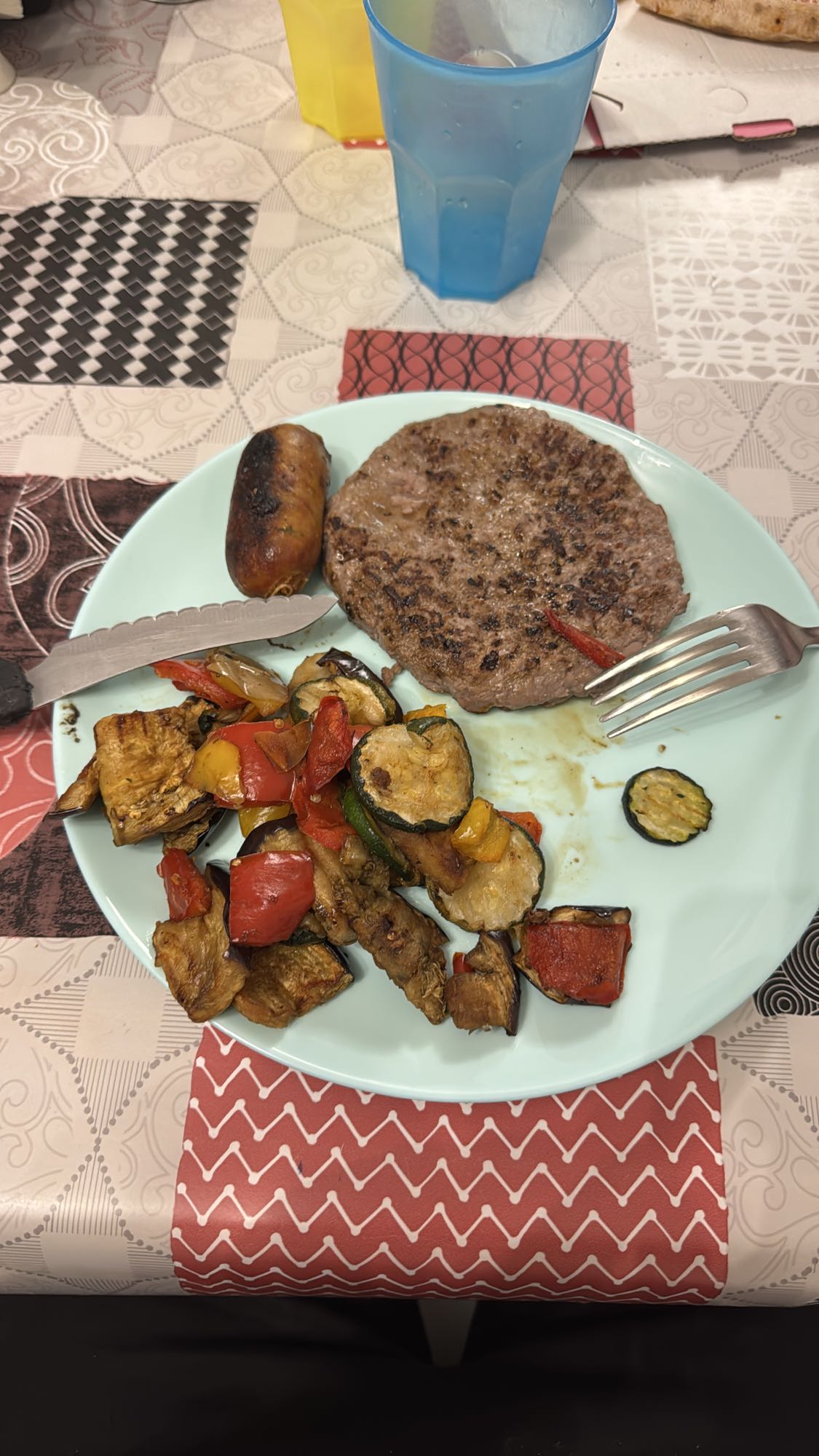 Grilled Meat & Veggies