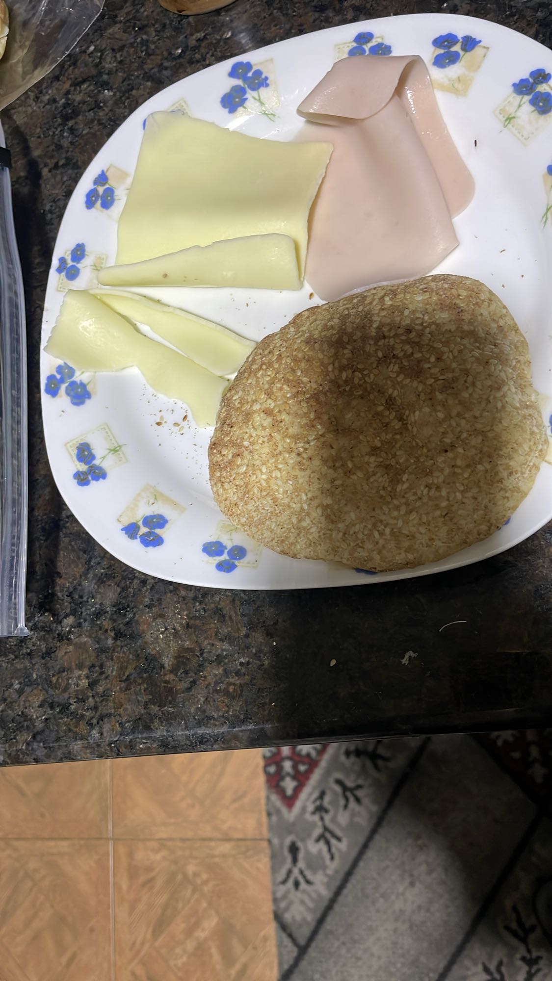 Cheese and Turkey Sandwich