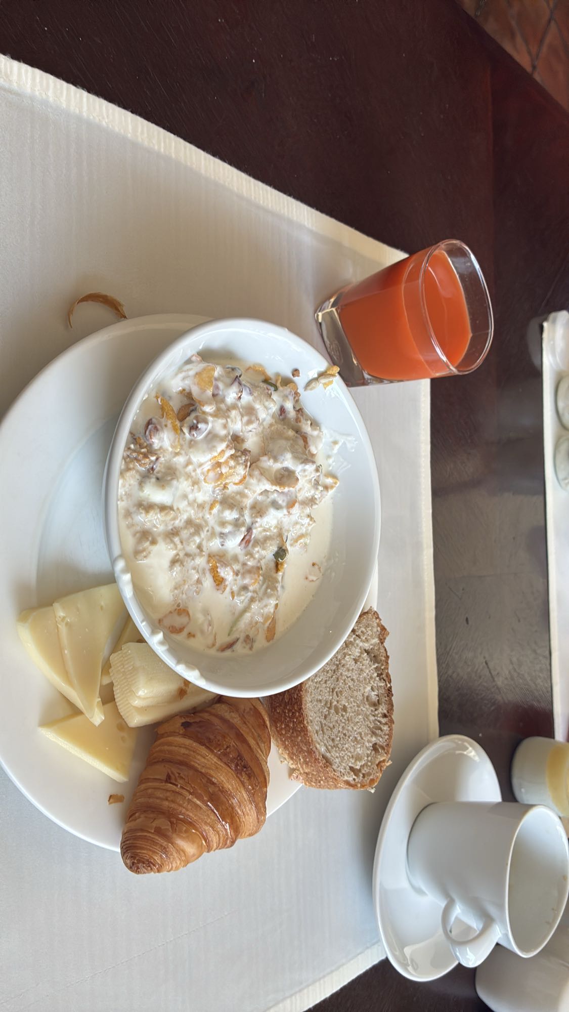 Café da manhã variado