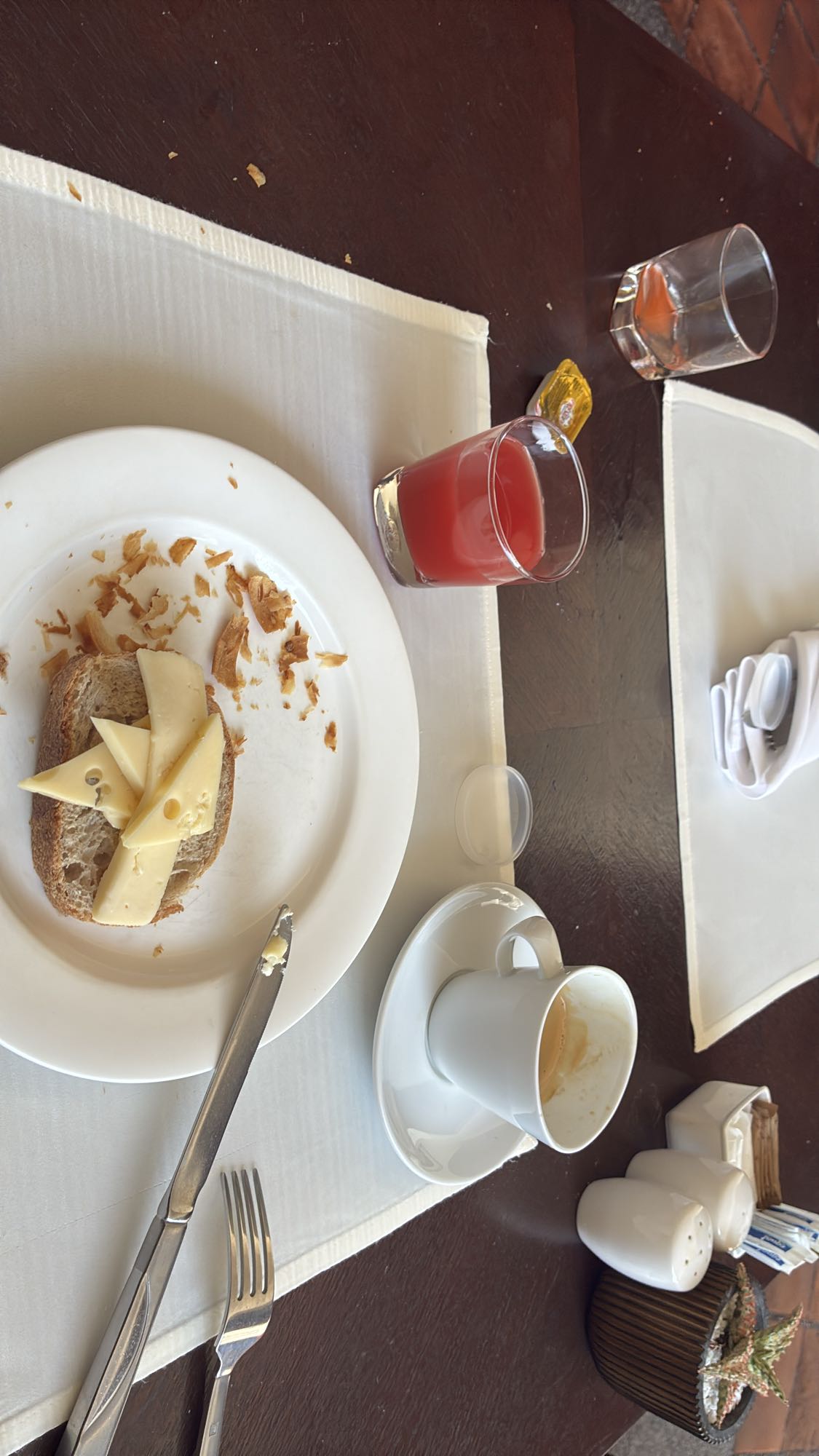 Café da manhã simples