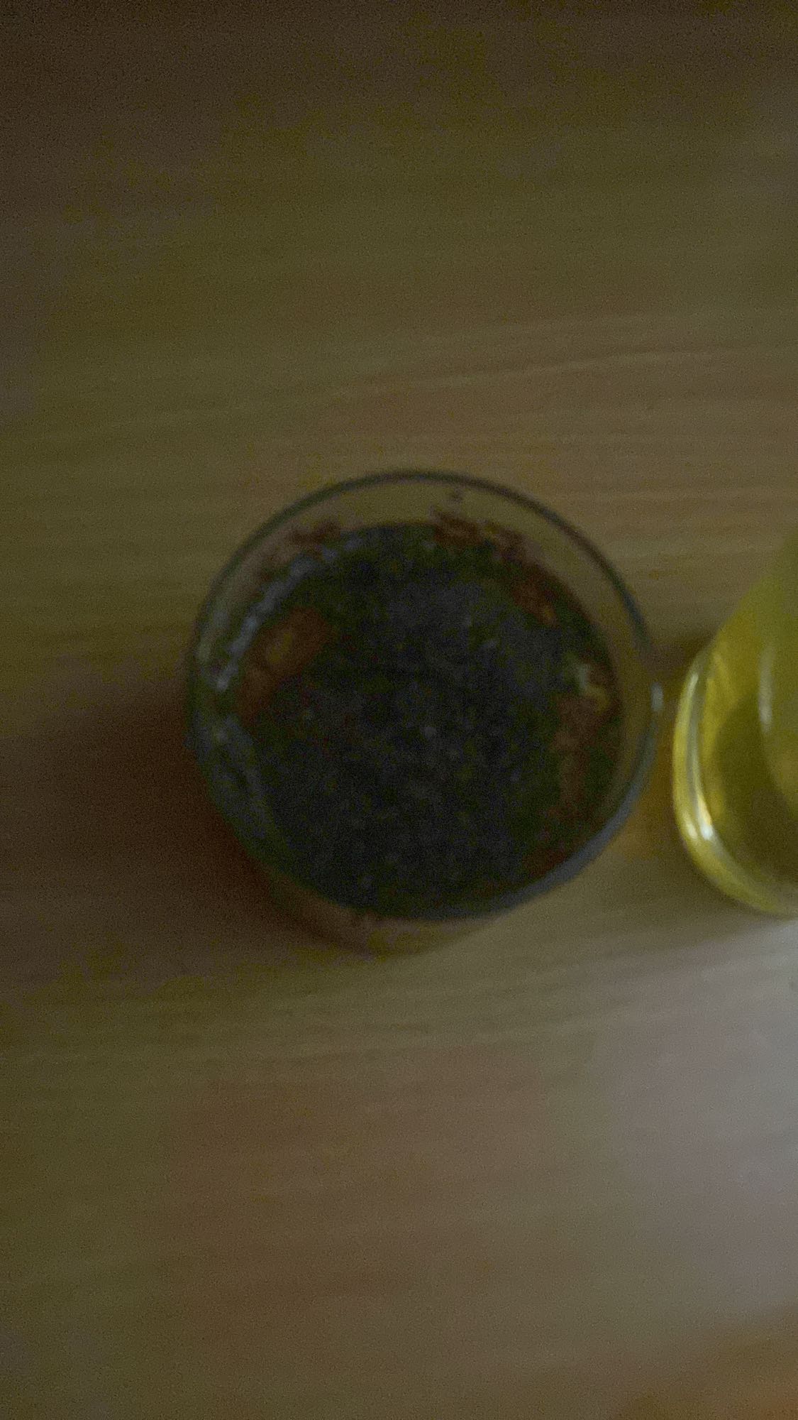 deser z chia i mlekiem