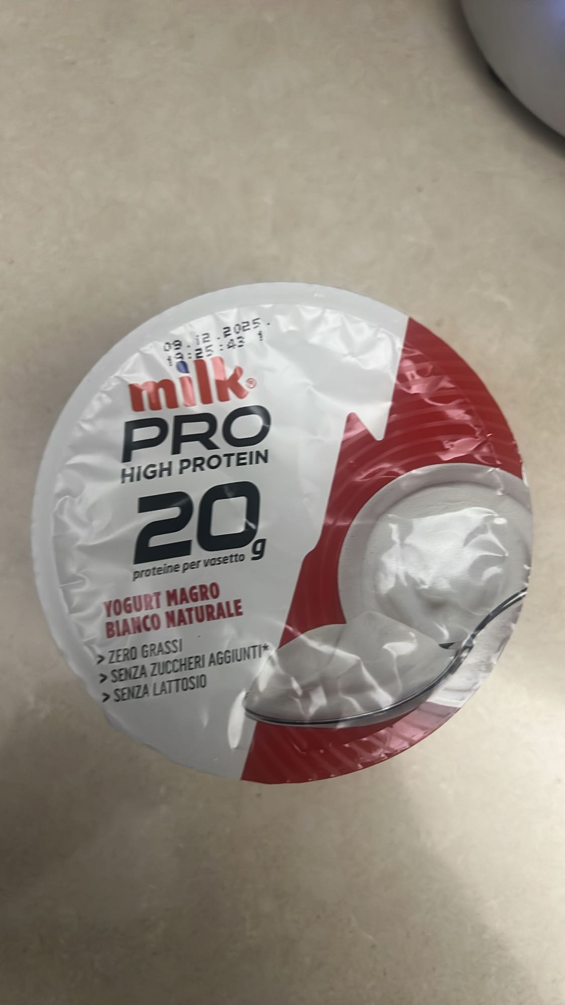 Yogurt magro proteico