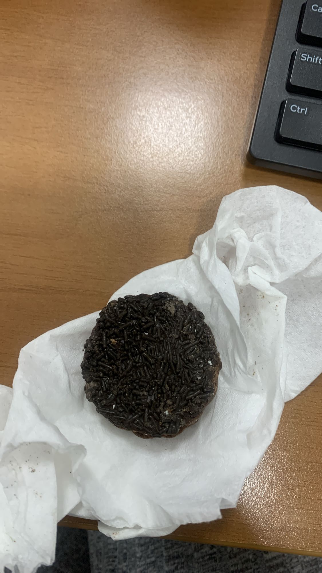 chocolate sprinkle truffle