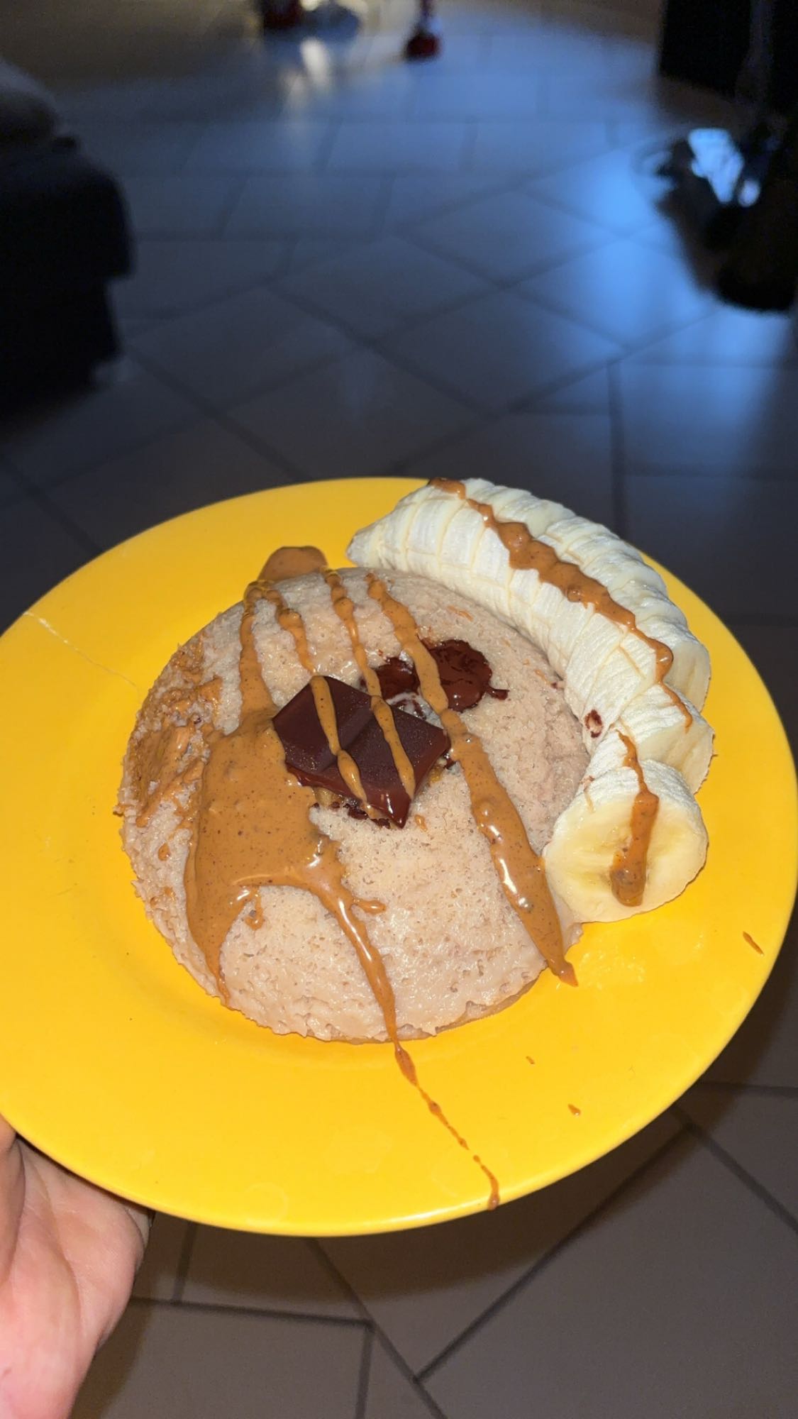 Gâteau banane et beurre cacahuète