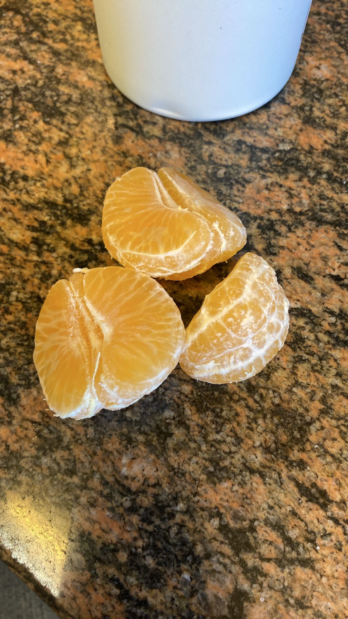 gajos de mandarina