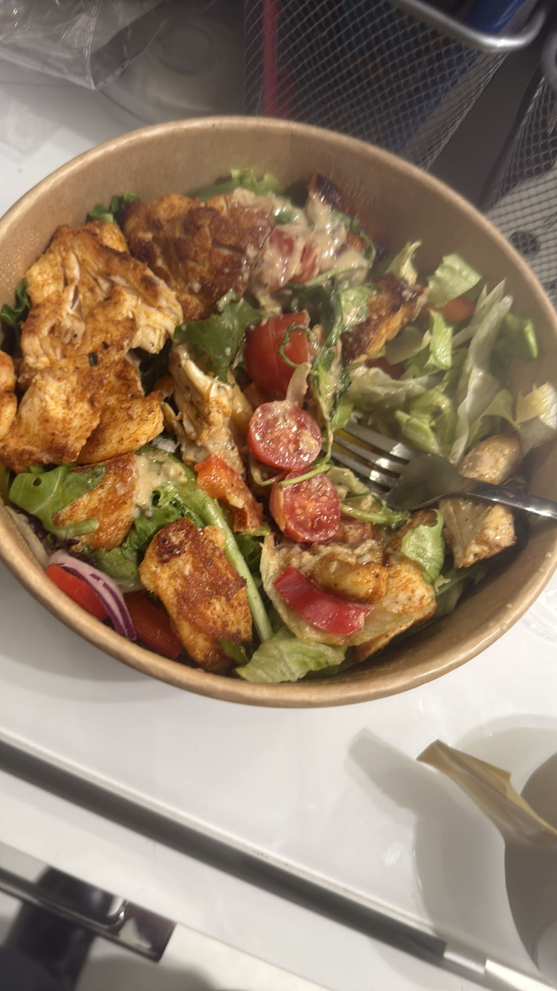 Sałatka z kurczakiem