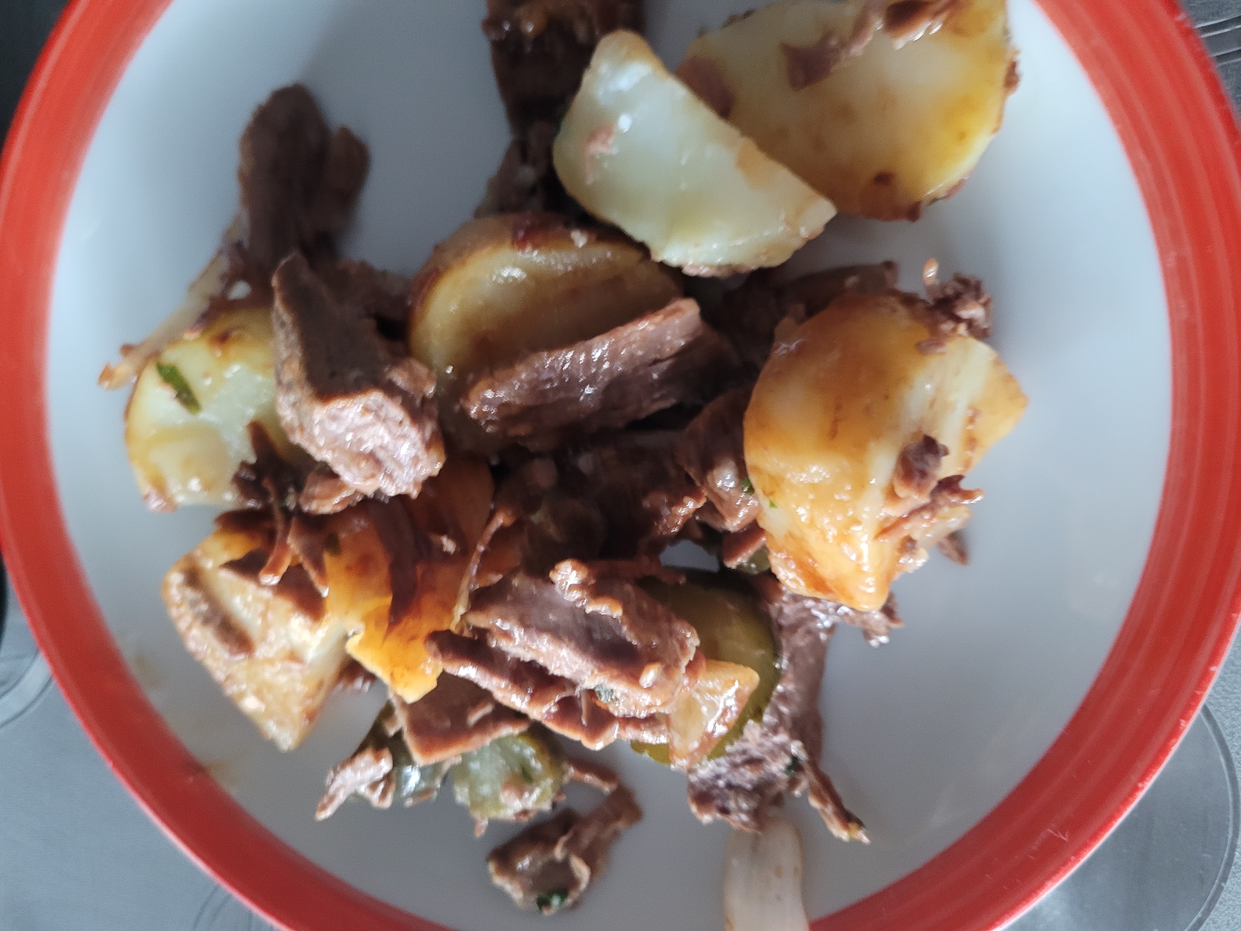 Boeuf et pommes de terre