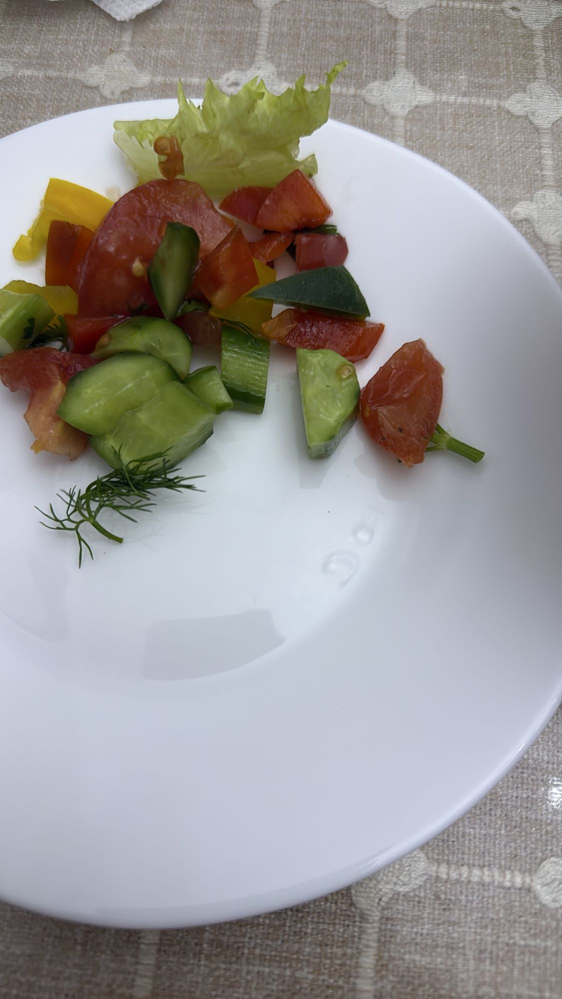 овощной салат