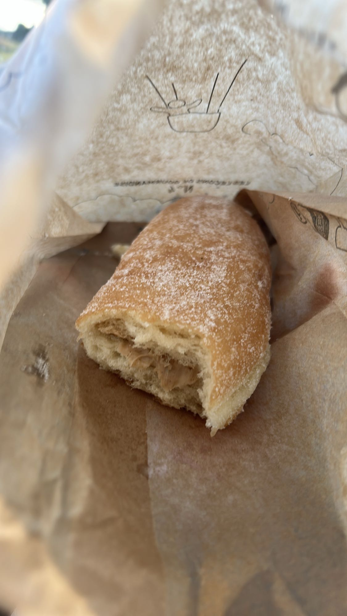 Beignet au Kinder Bueno