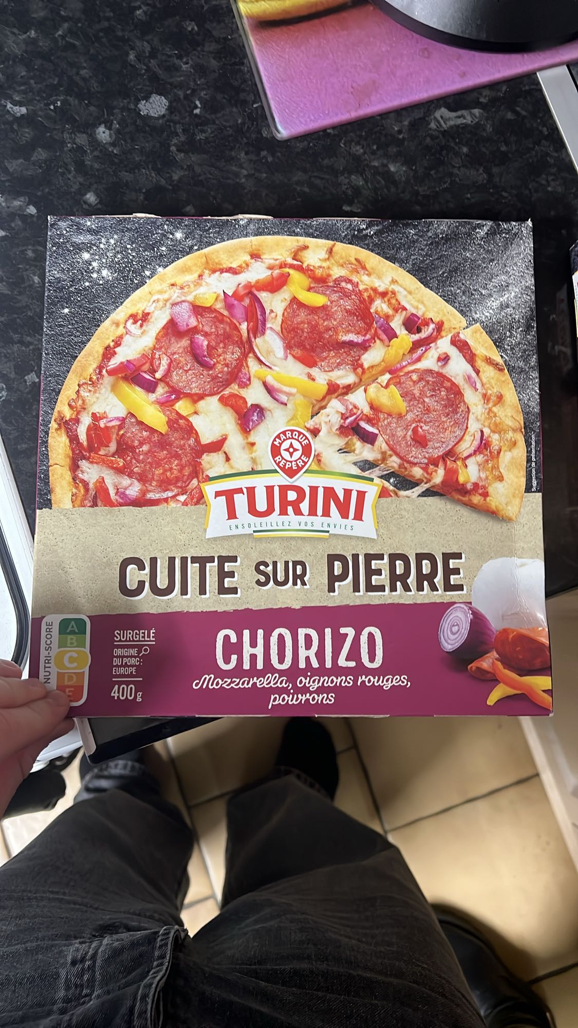 Pizza chorizo Turini