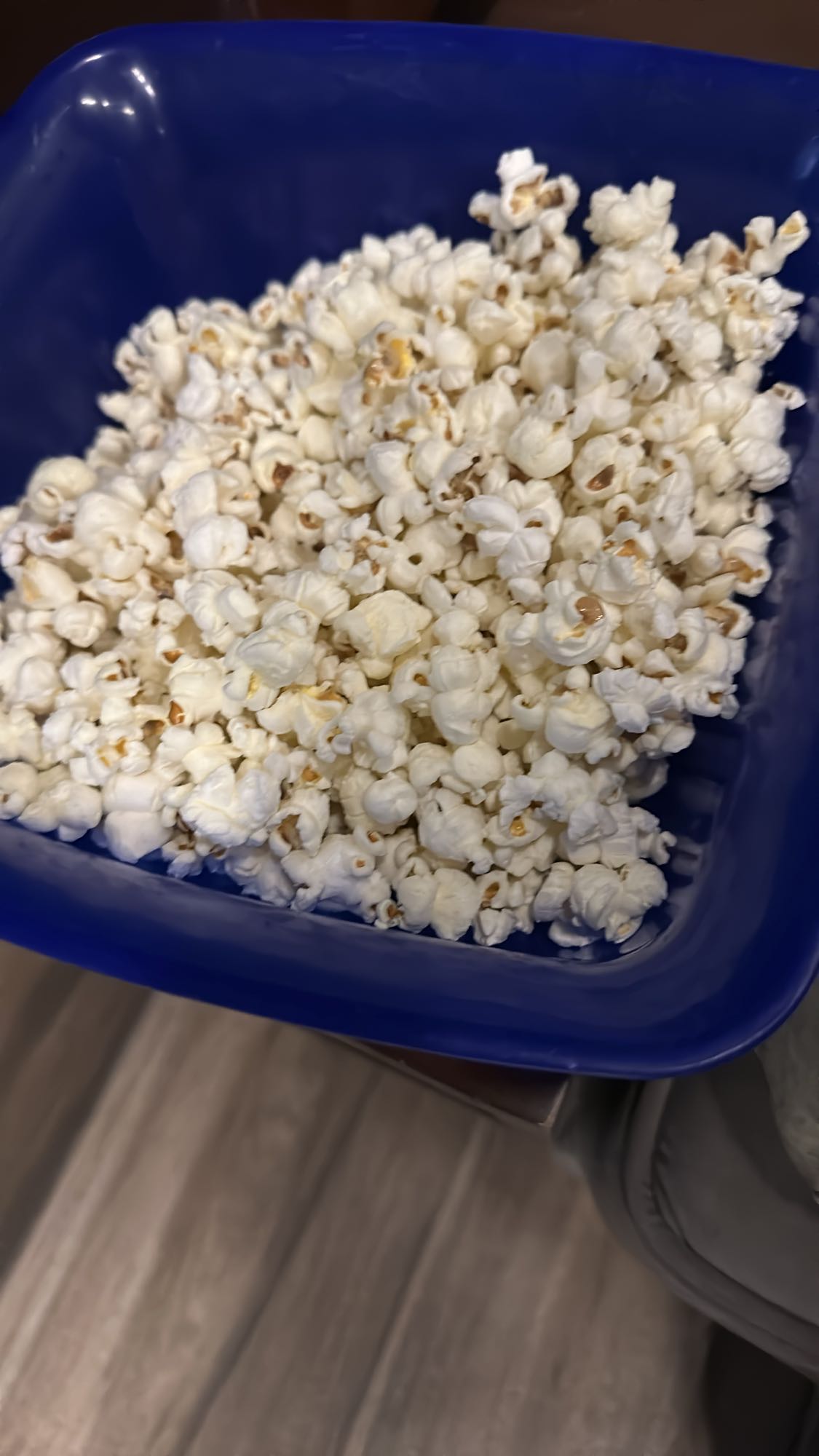 Plain Popcorn Bowl
