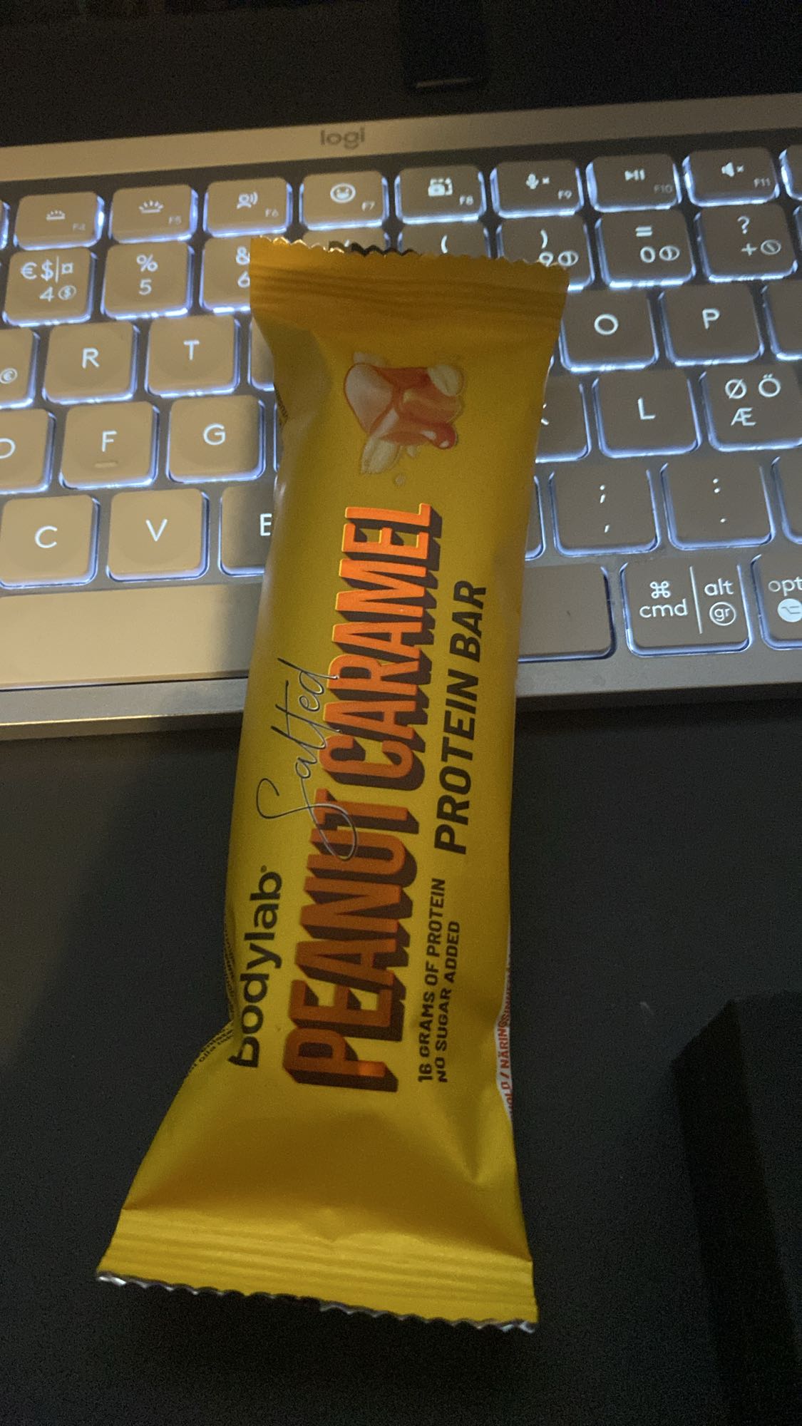 Salted Peanut Caramel Bar