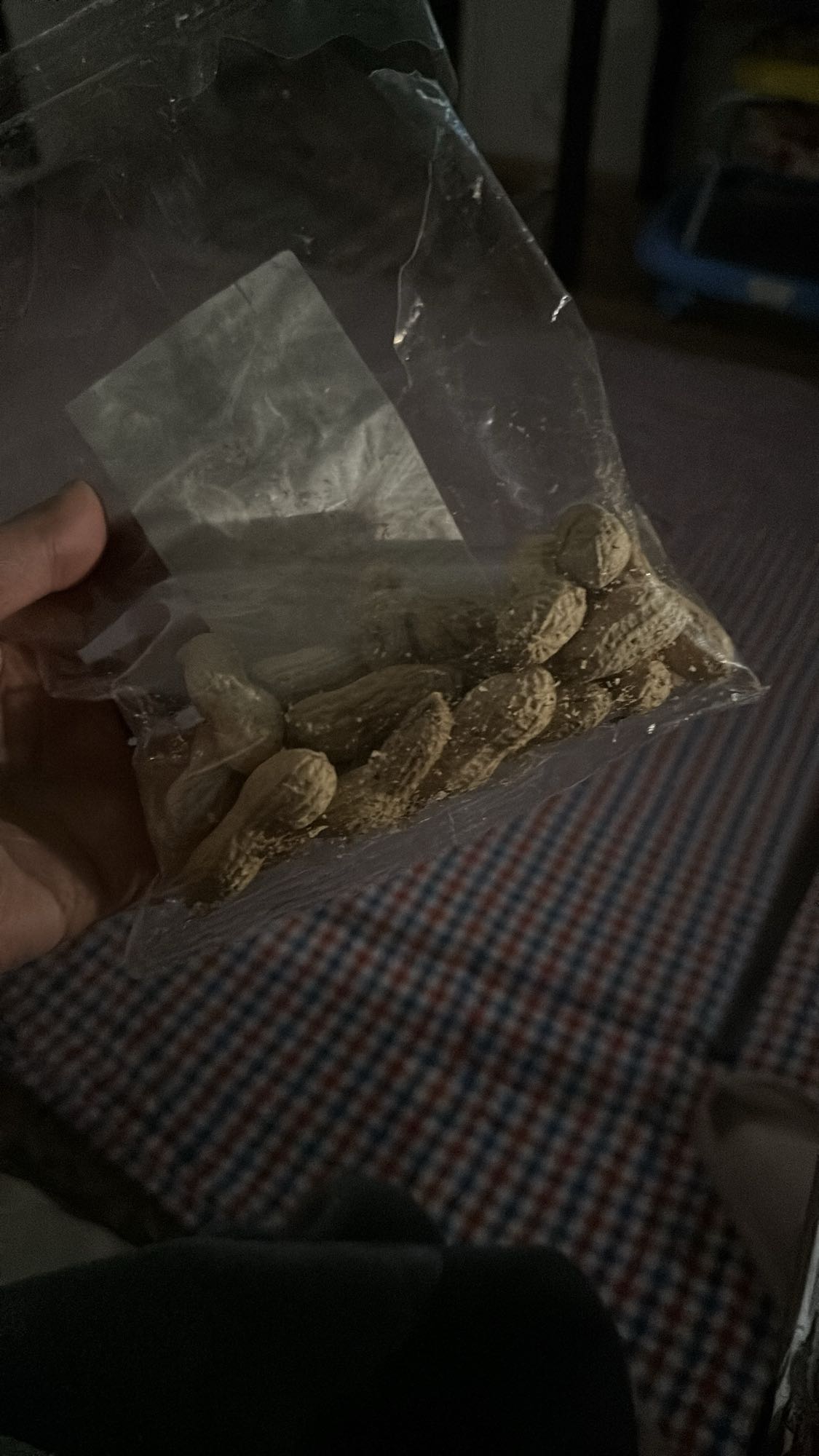 Geröstete Erdnüsse